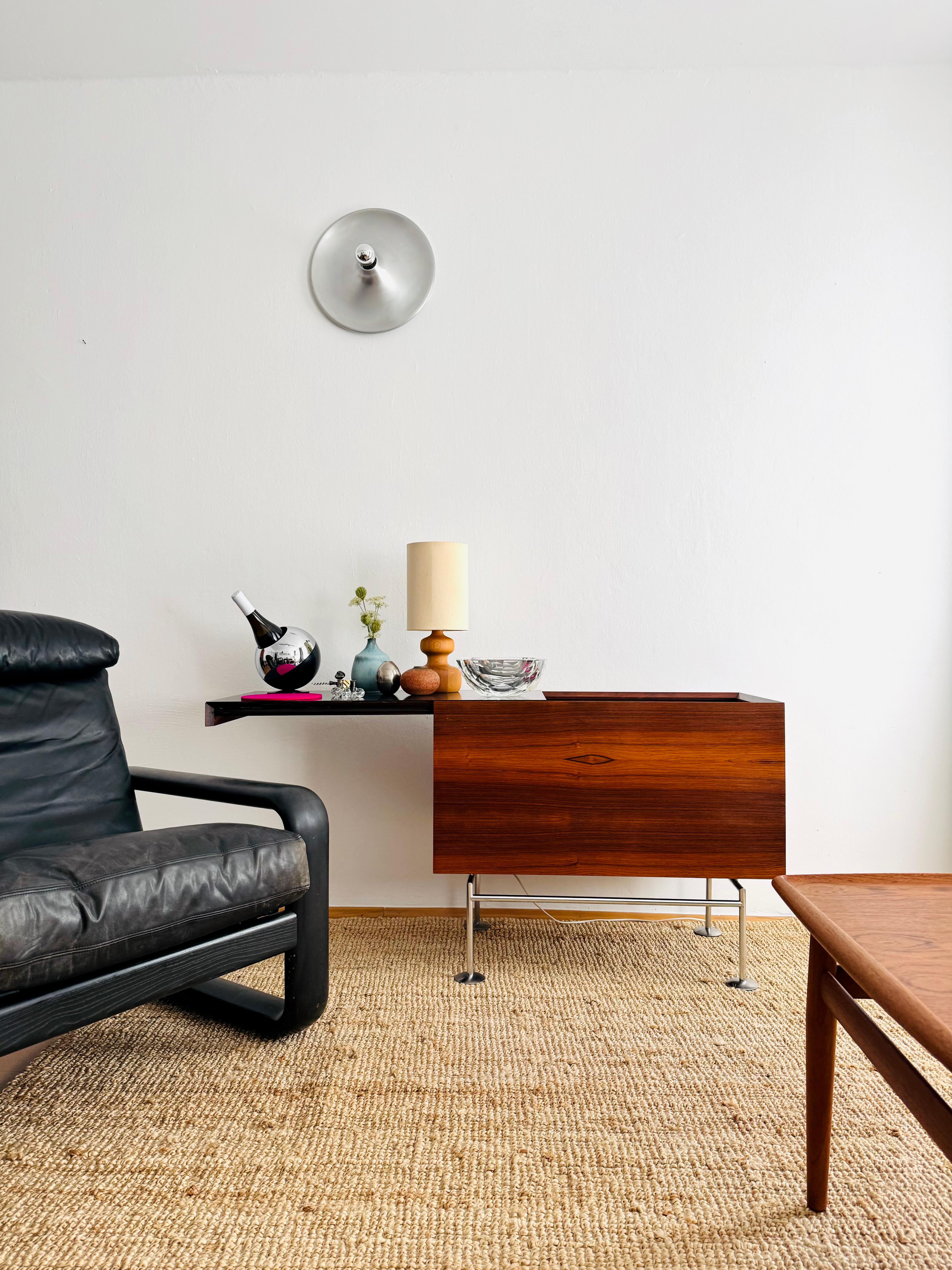 Danish Freestanding Bar Cabinet by Poul Nørreklit For Sale 5