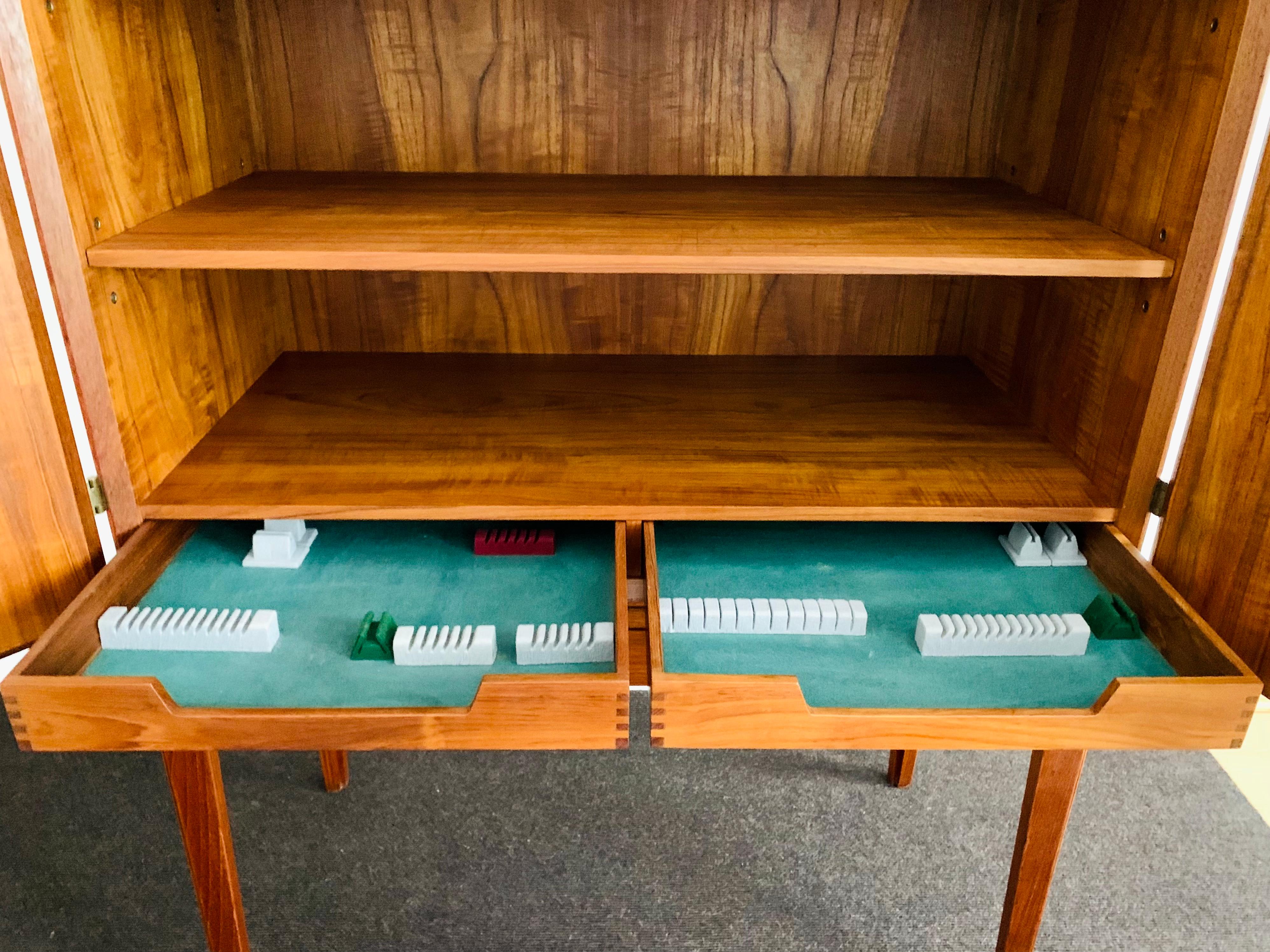 Danish Freestanding Teak Bar Cabinet or Highboard 3
