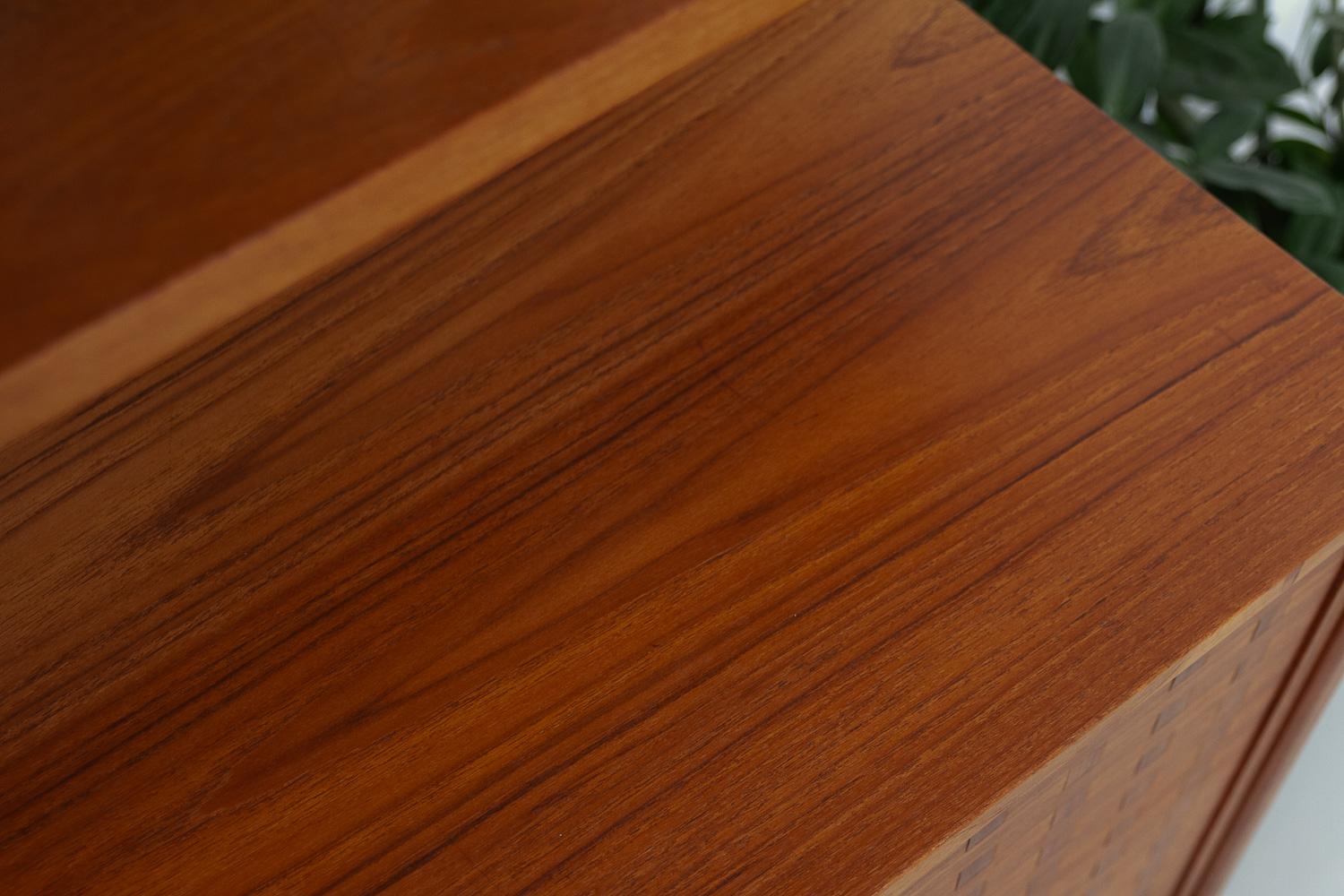 Danish Freestanding Teak Wall Unit by Poul Cadovius for Cado, 1960s. 14