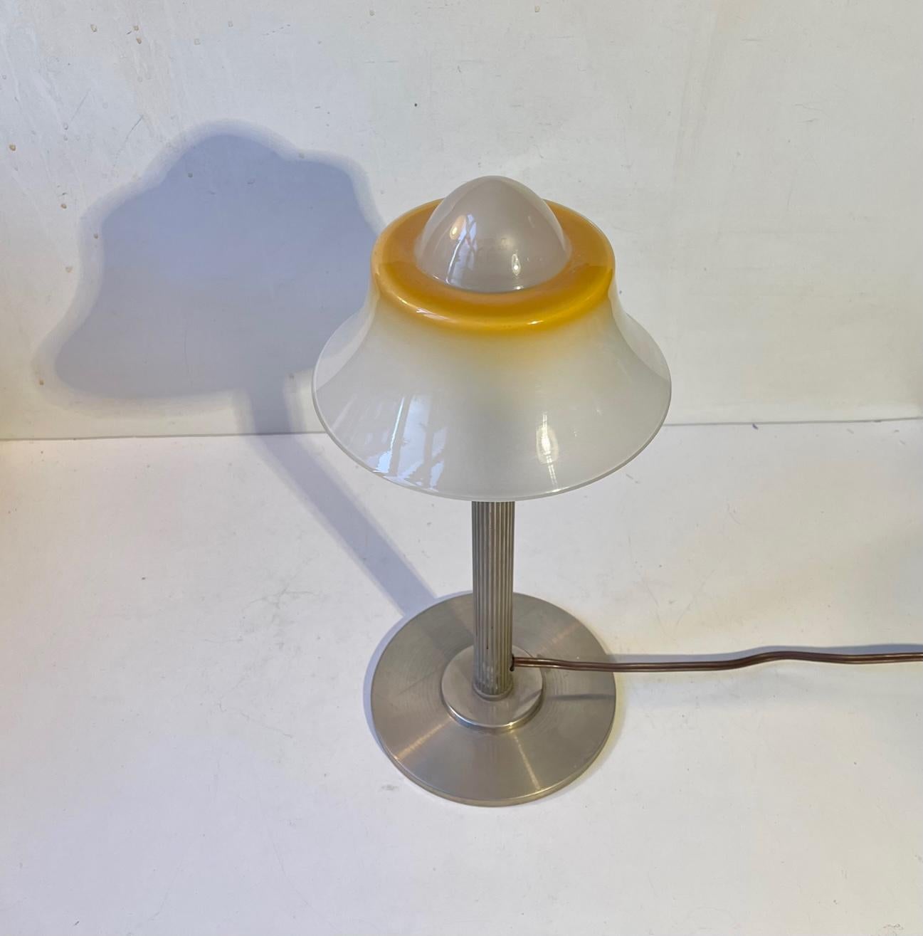 Mid-20th Century Danish Functionalist Table Lamp from Fog & Mørup, 1930s For Sale