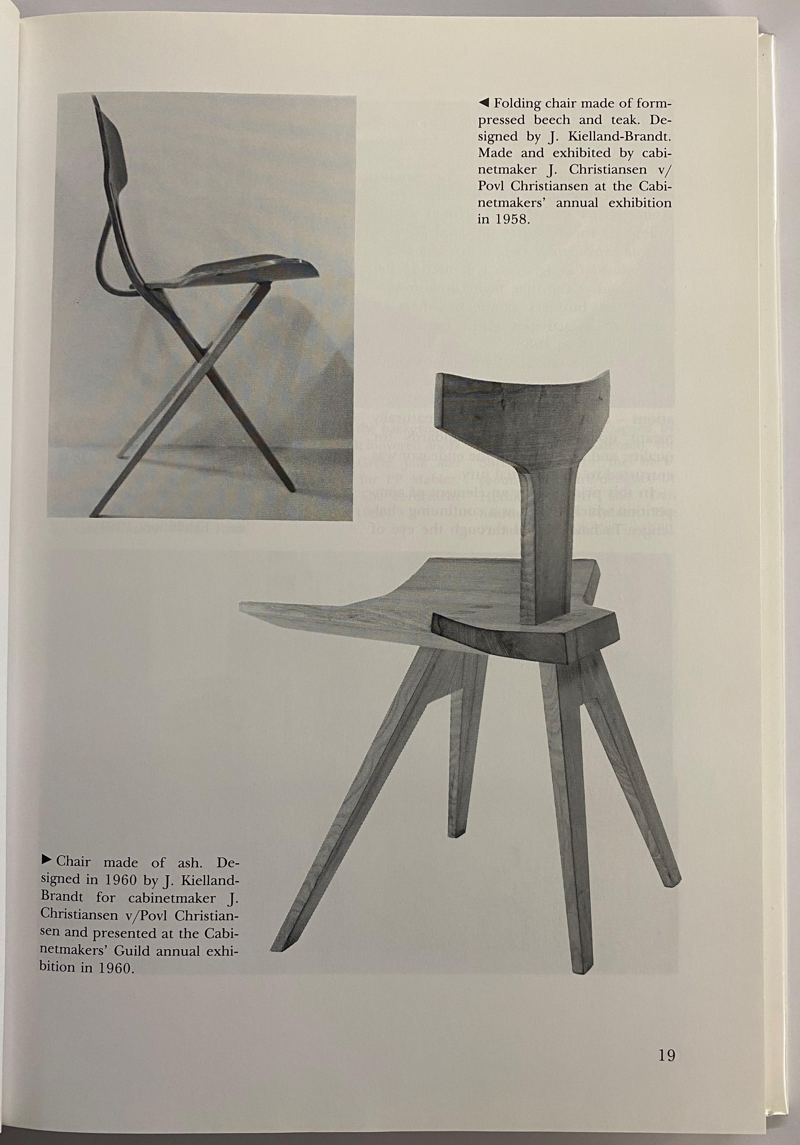 Danish Furniture Design by Frederik Sieck (Book) In Good Condition For Sale In North Yorkshire, GB