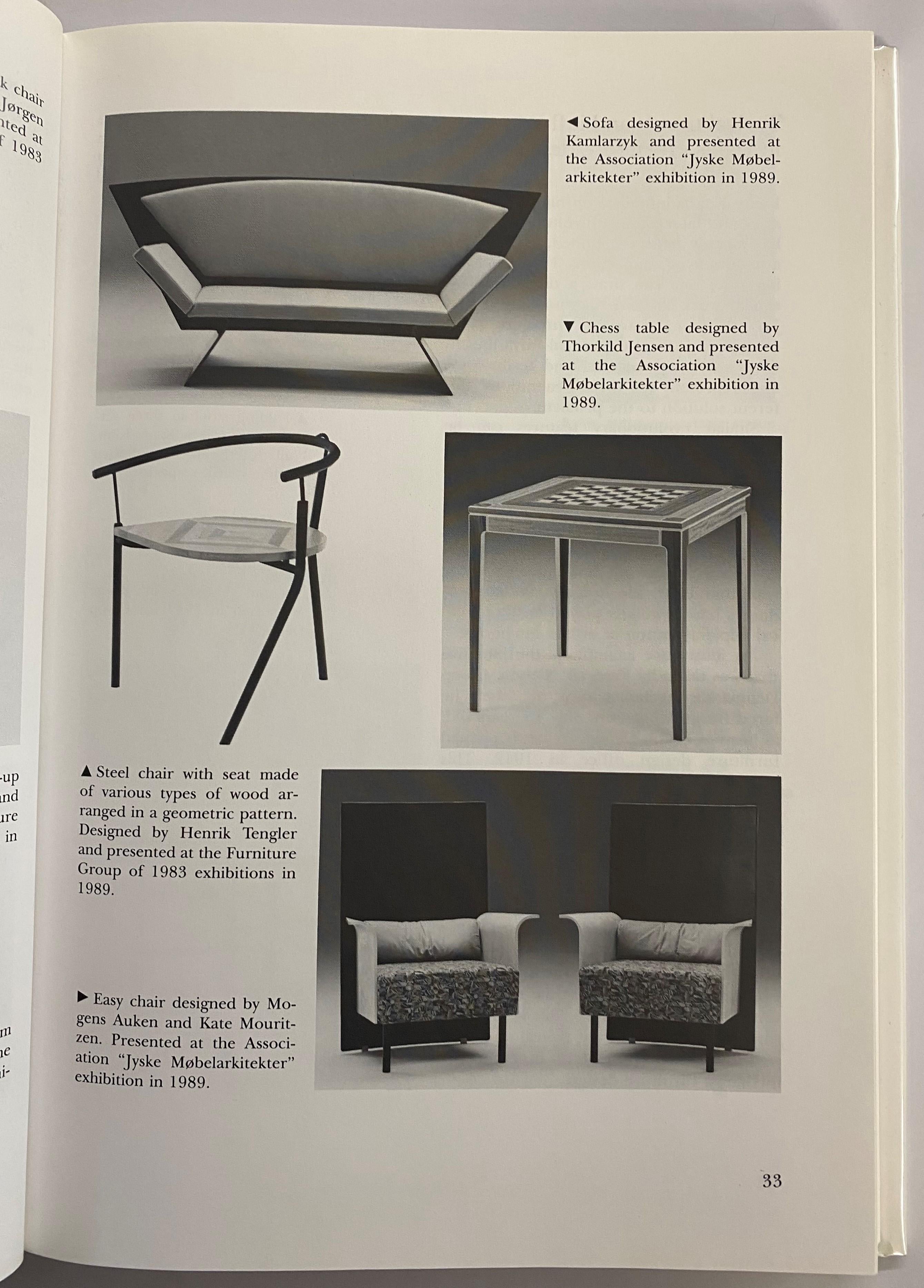 Paper Danish Furniture Design by Frederik Sieck (Book) For Sale