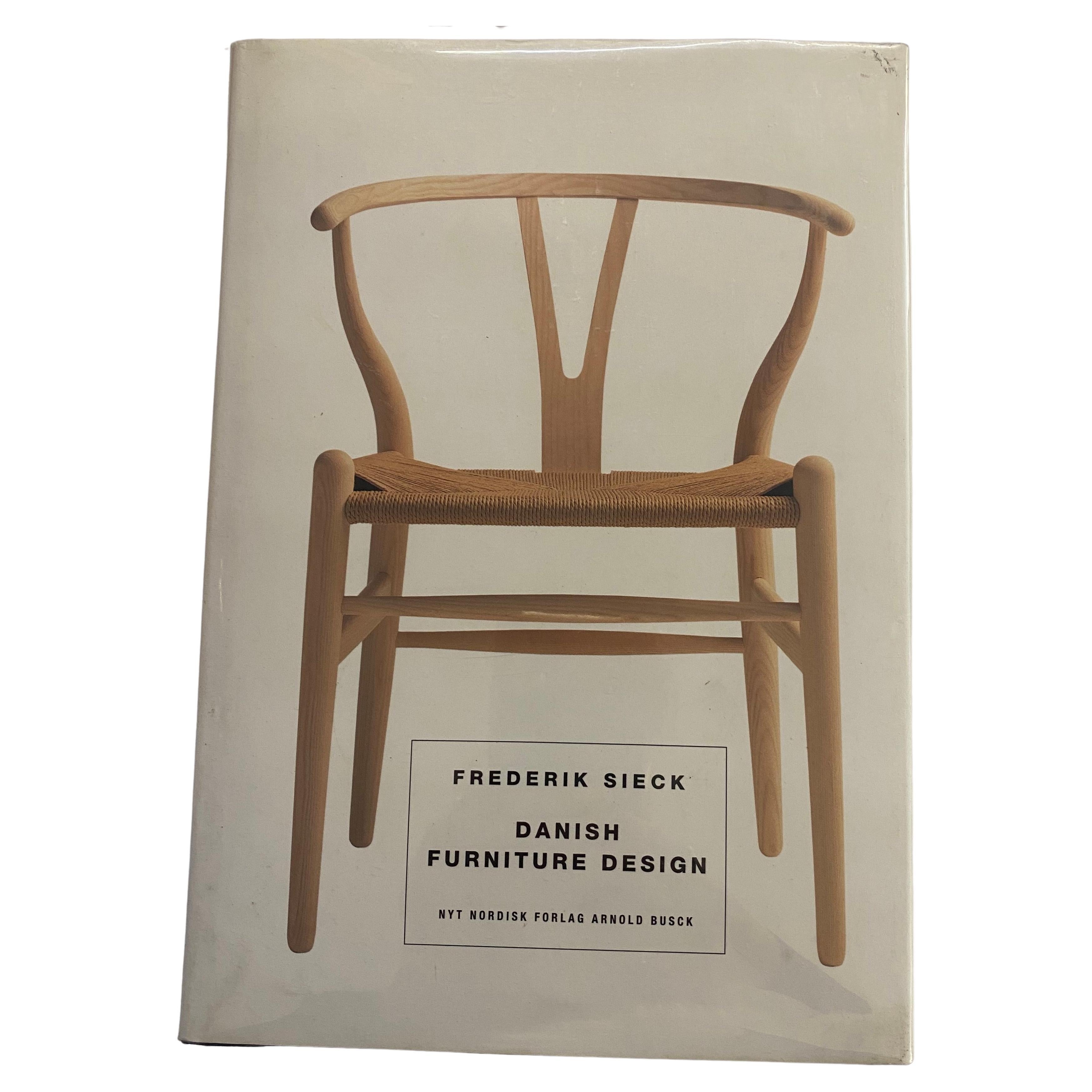 Danish Furniture Design by Frederik Sieck (Book) For Sale