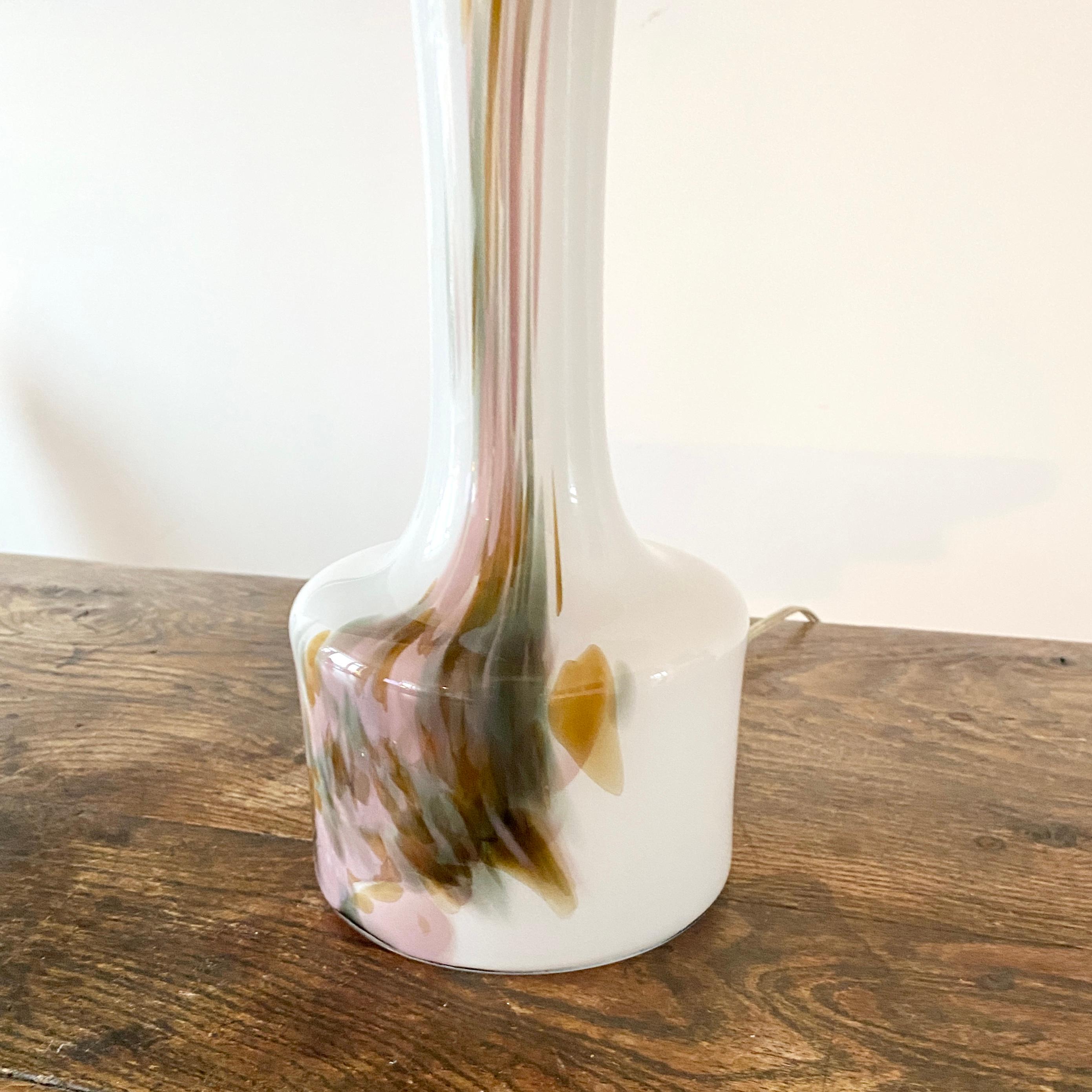Danish Glass Cascade Table Lamp for Holmegaard by Per Lütken For Sale 4