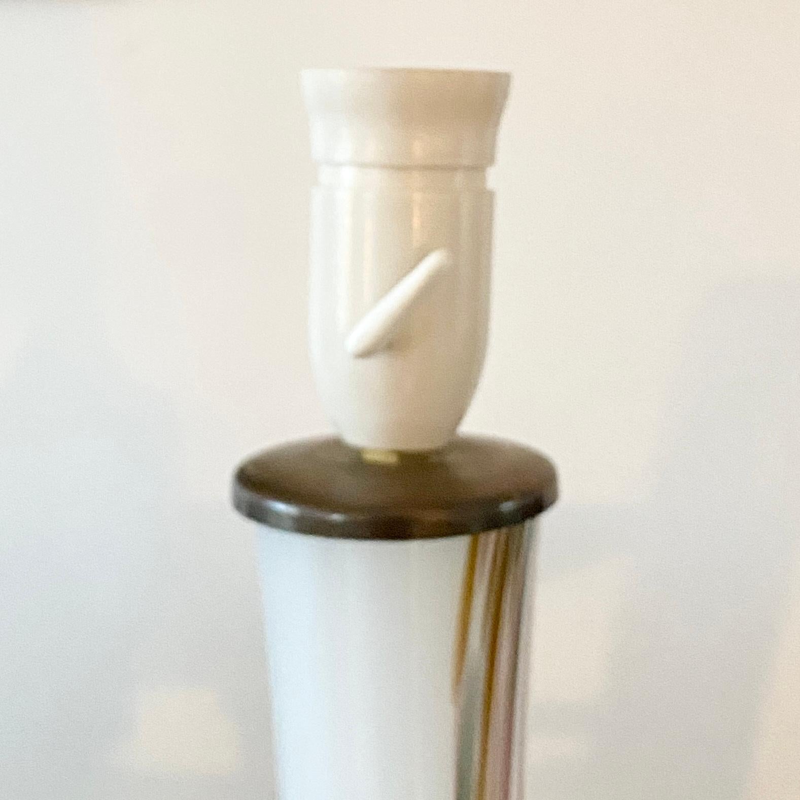 Danish Glass Cascade Table Lamp for Holmegaard by Per Lütken For Sale 8