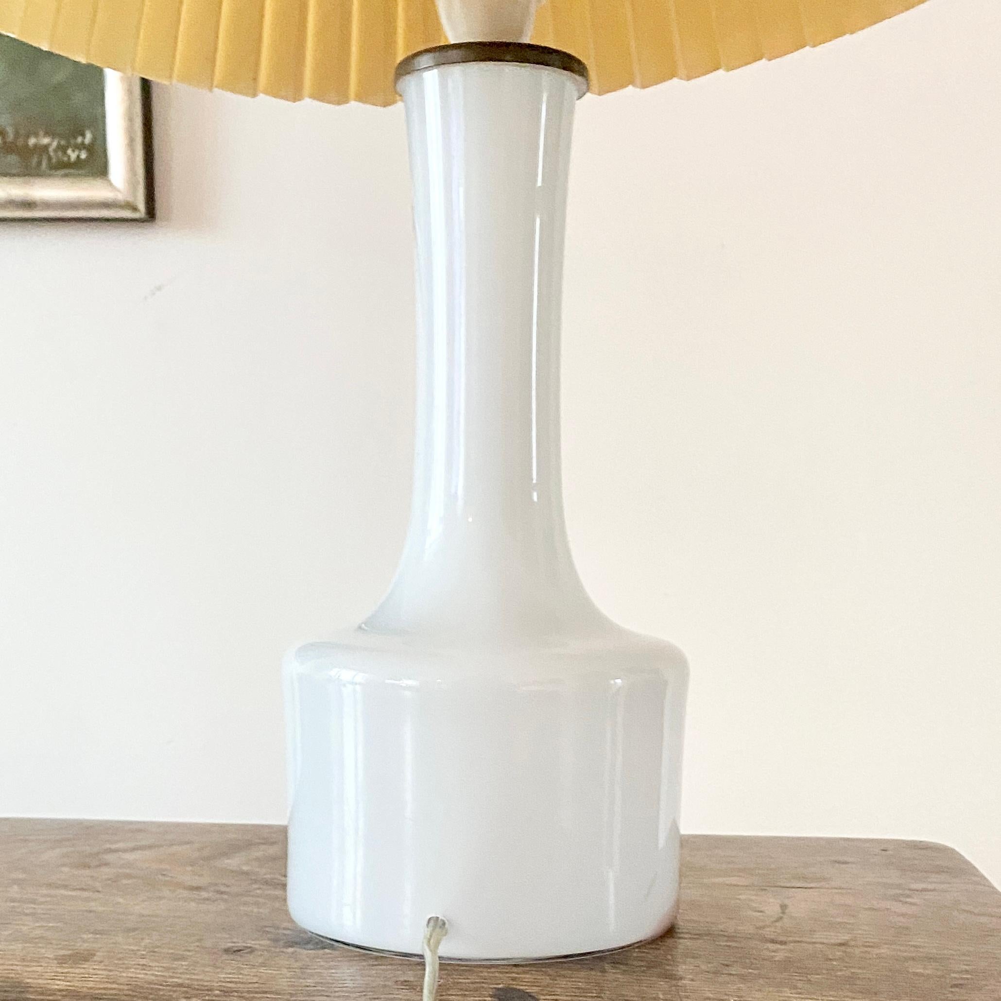 Blown Glass Danish Glass Cascade Table Lamp for Holmegaard by Per Lütken For Sale