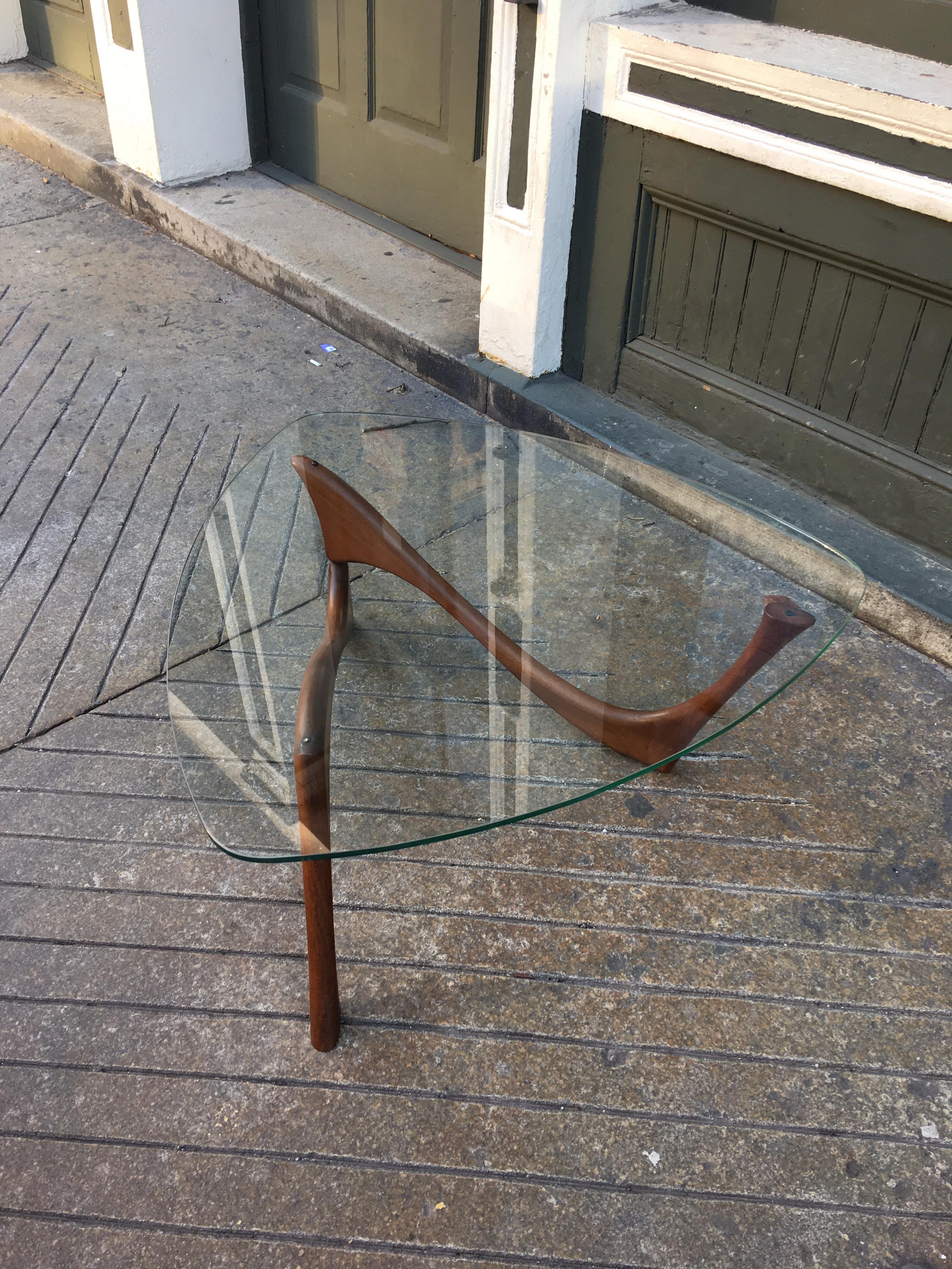 Danish Glass Coffee Table 4