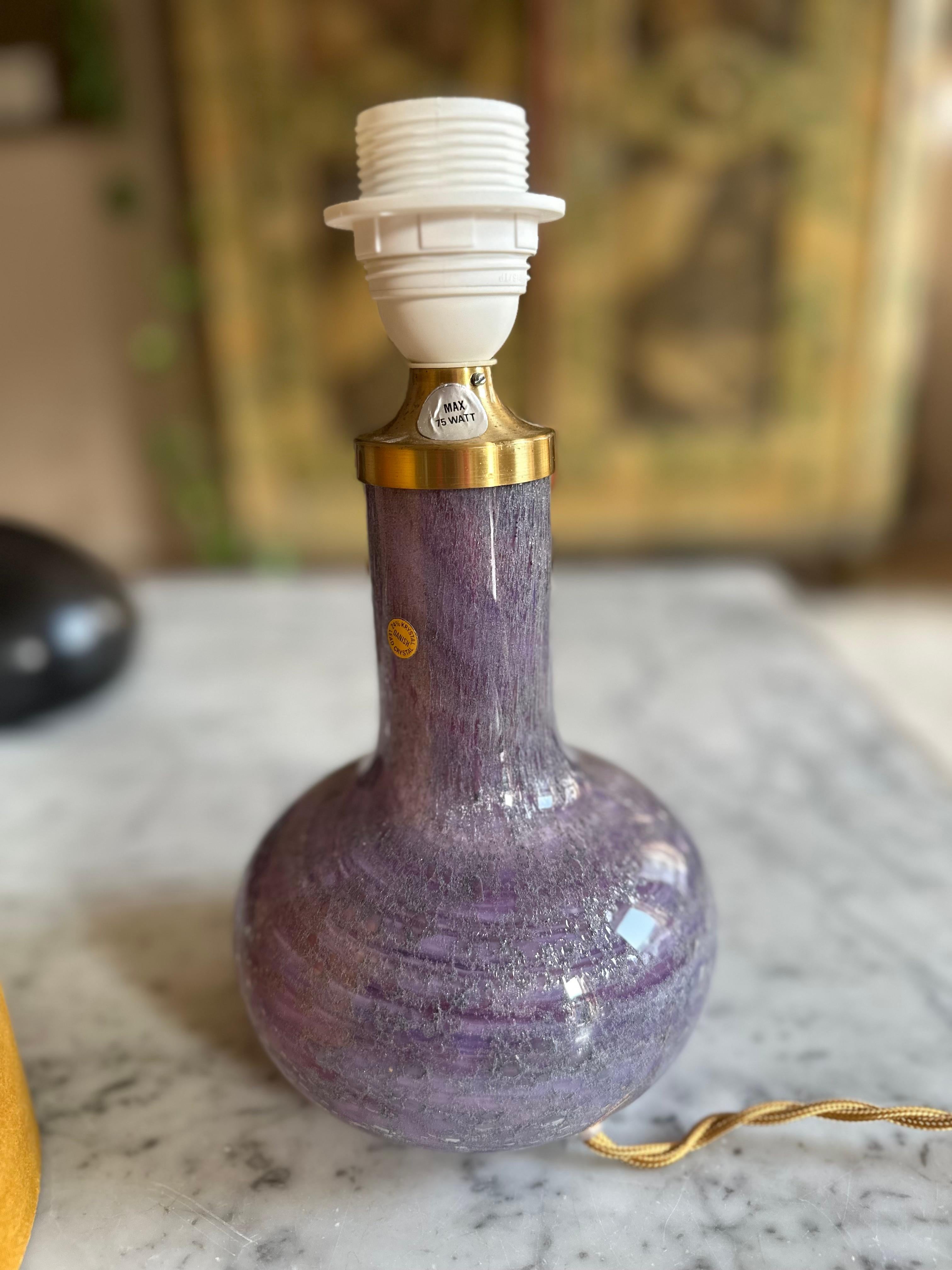 Lampe de table danoise en verre - Holmegaard, Troll 2 par Sidse Werner, années 1970/80 en vente 5
