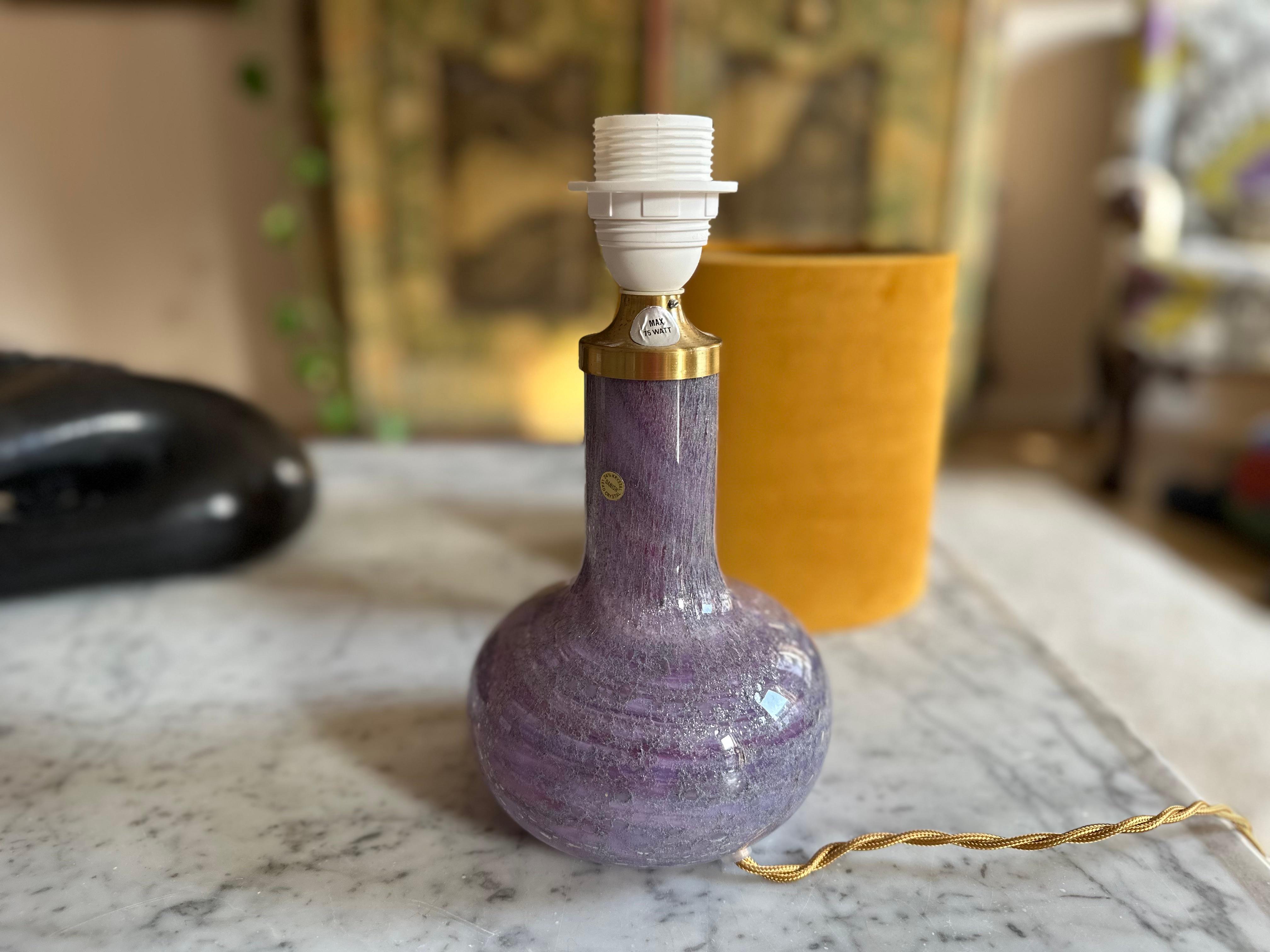 Lampe de table danoise en verre - Holmegaard, Troll 2 par Sidse Werner, années 1970/80 en vente 6