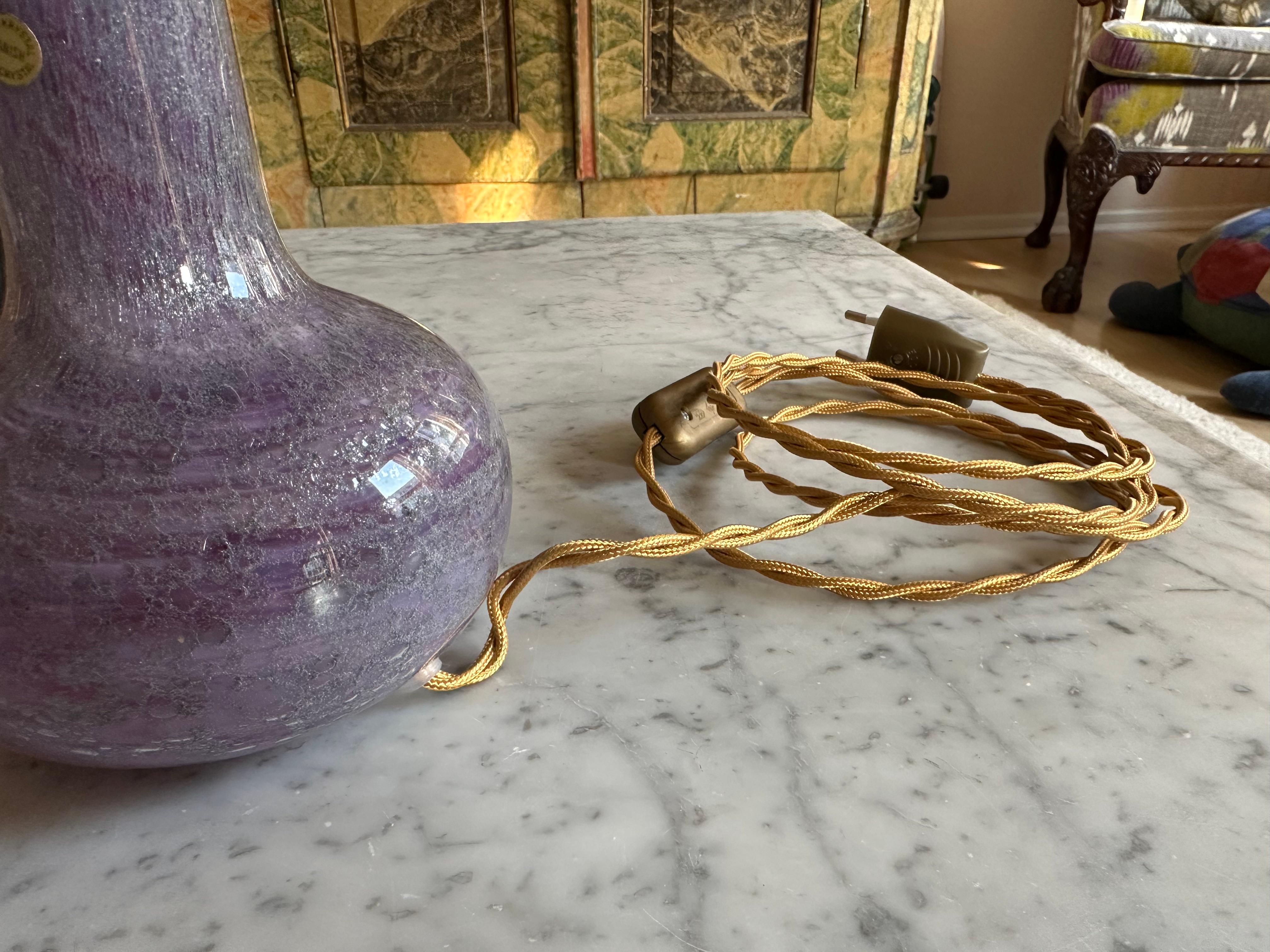 Lampe de table danoise en verre - Holmegaard, Troll 2 par Sidse Werner, années 1970/80 en vente 8
