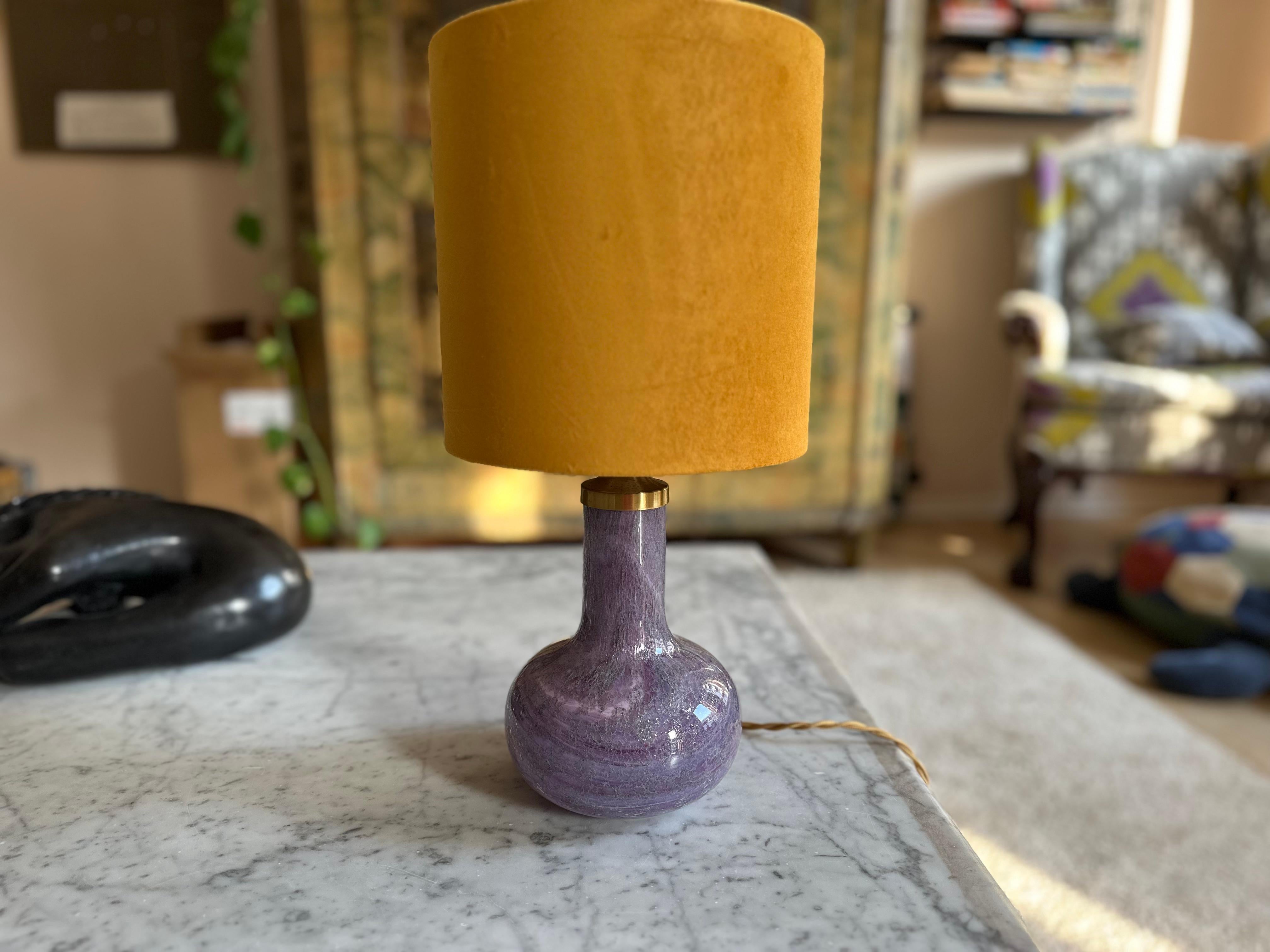 Lampe de table danoise en verre - Holmegaard, Troll 2 par Sidse Werner, années 1970/80 Excellent état - En vente à Hamburg, DE