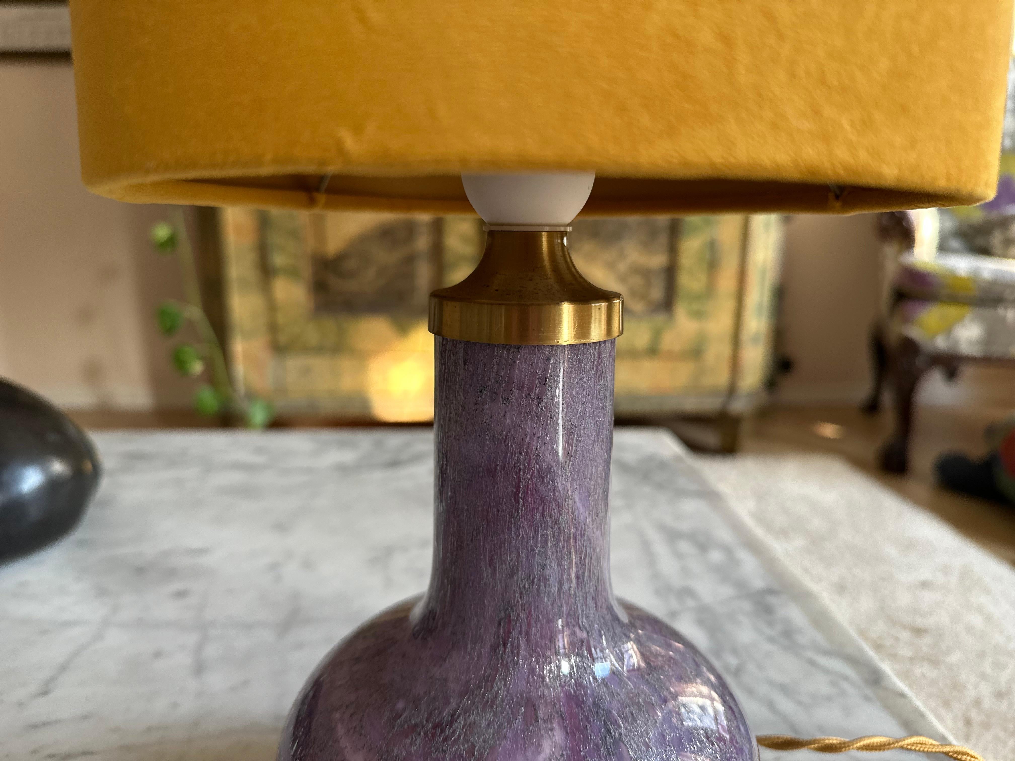 Lampe de table danoise en verre - Holmegaard, Troll 2 par Sidse Werner, années 1970/80 en vente 1