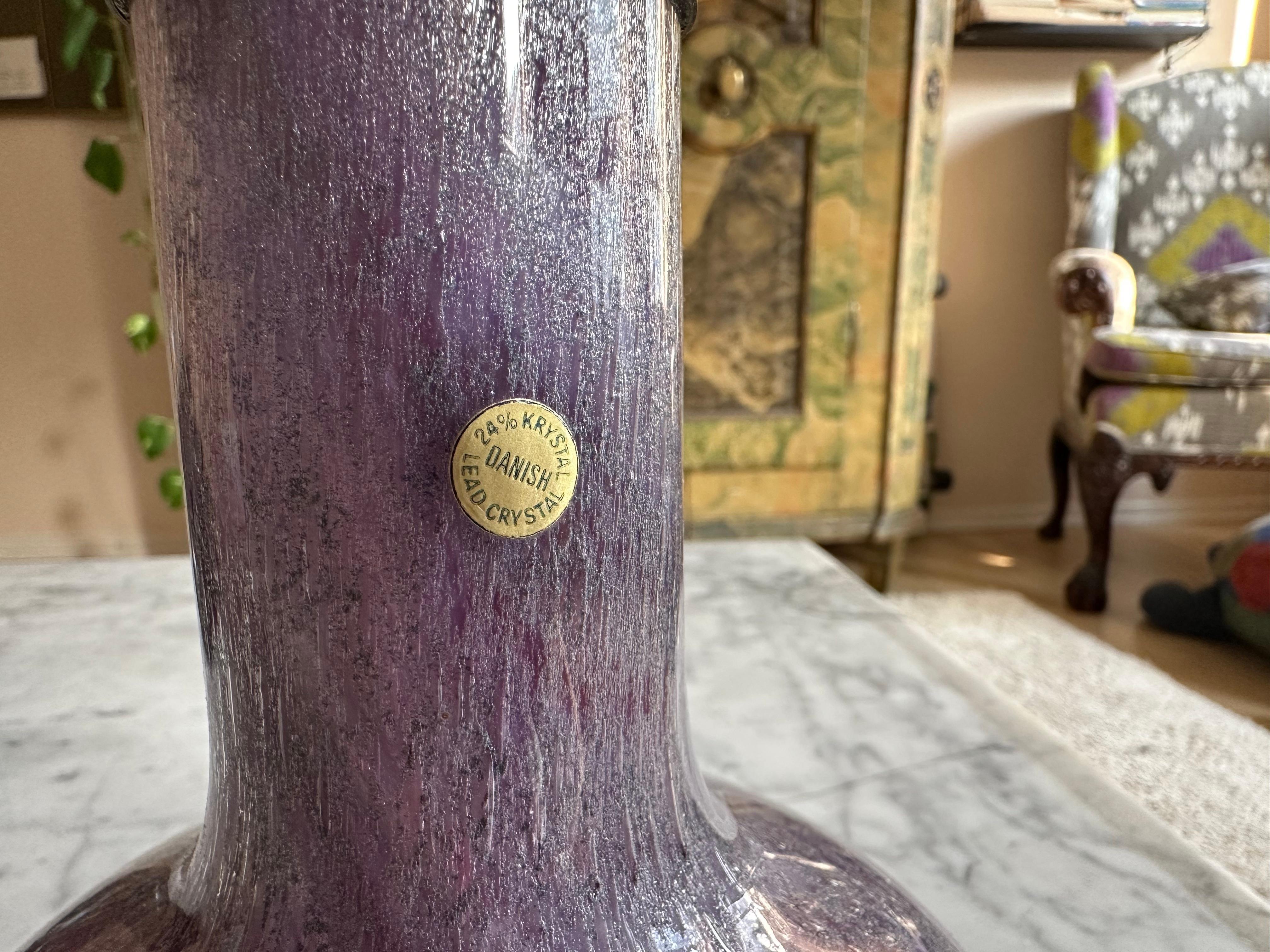 Lampe de table danoise en verre - Holmegaard, Troll 2 par Sidse Werner, années 1970/80 en vente 2