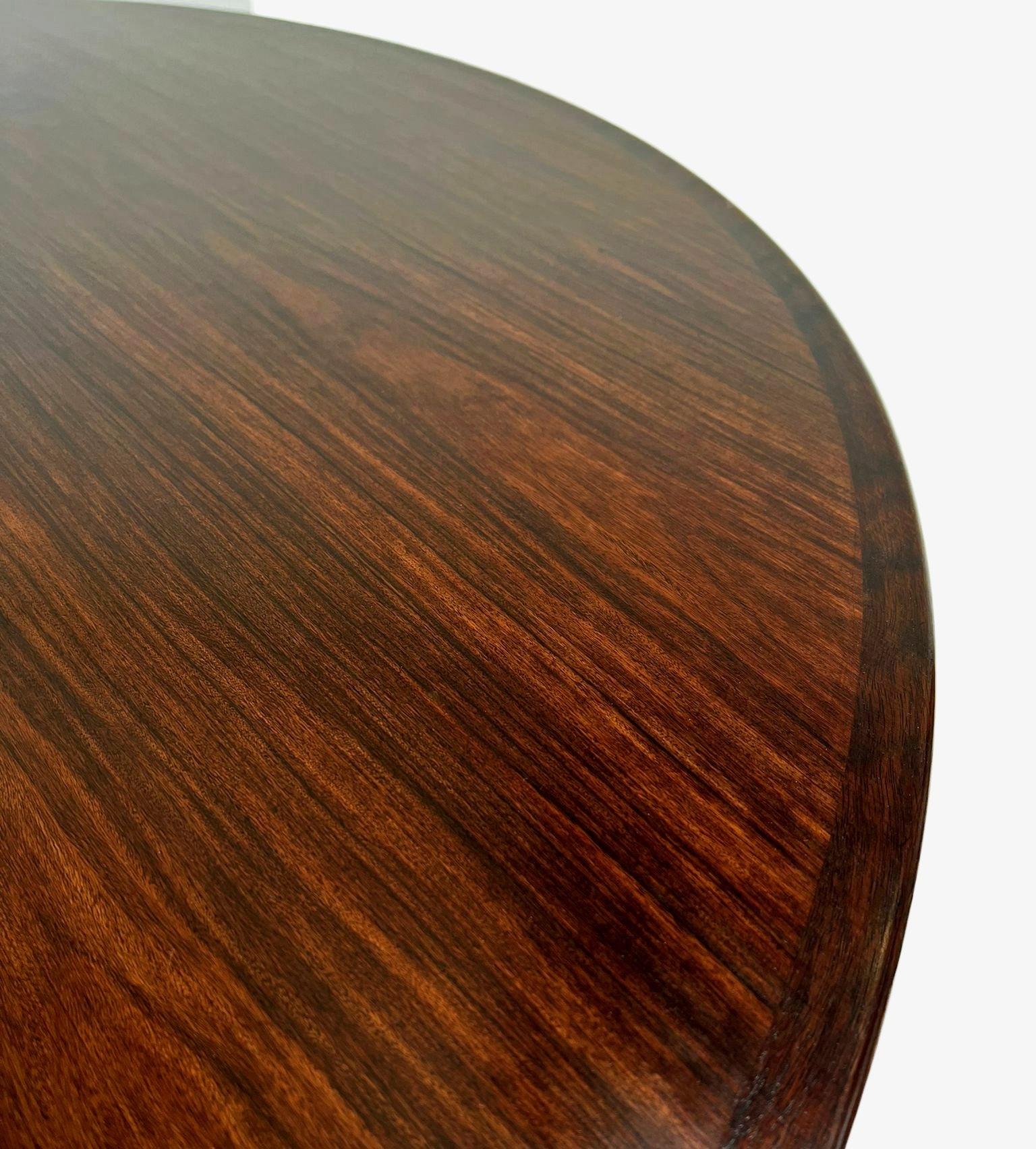 20th Century Danish Gudme Møblefabrik Rosewood Double Extending Dining Table For Sale