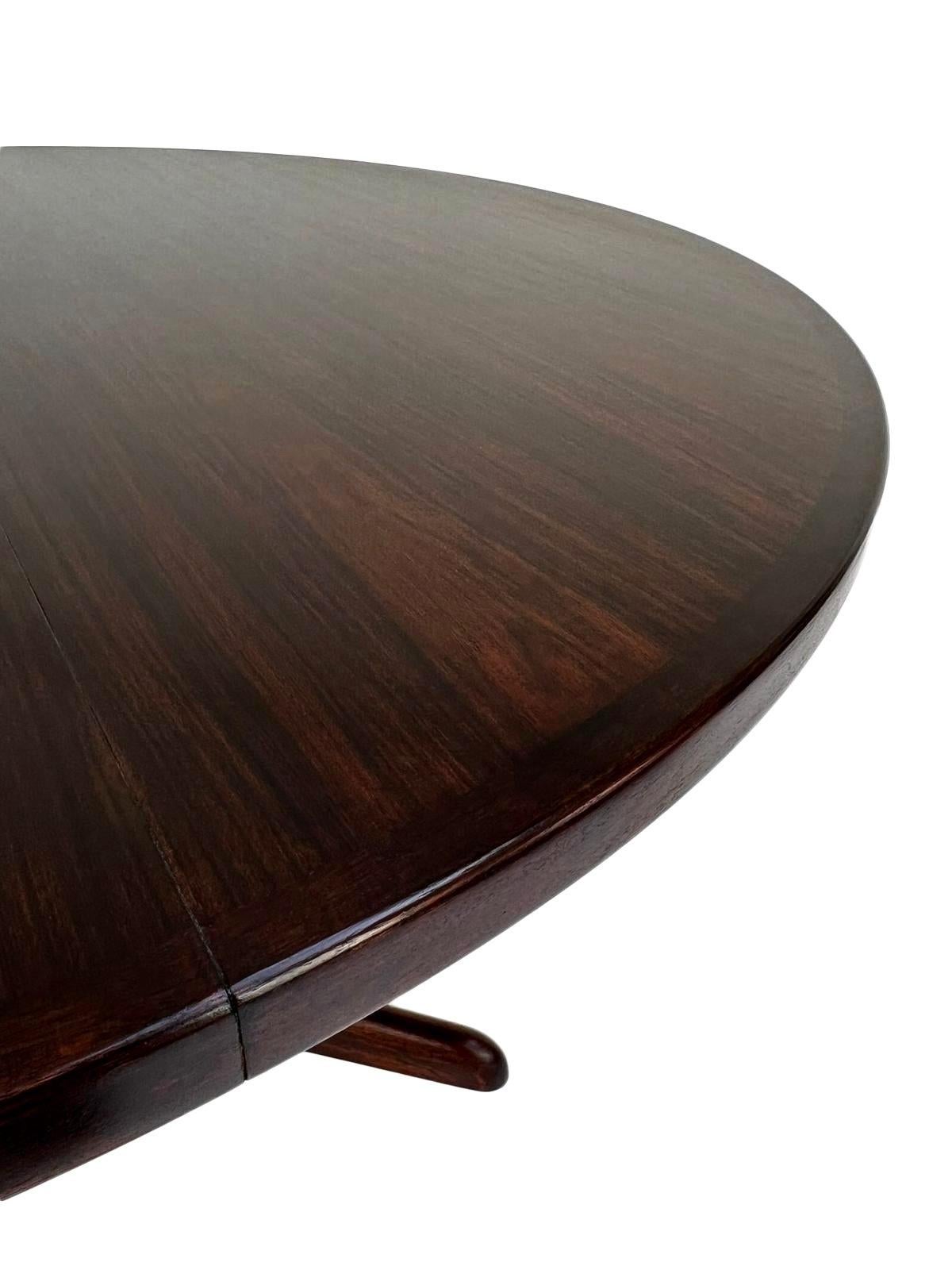 Danish Gudme Møblefabrik Rosewood Double Extending Dining Table For Sale 3
