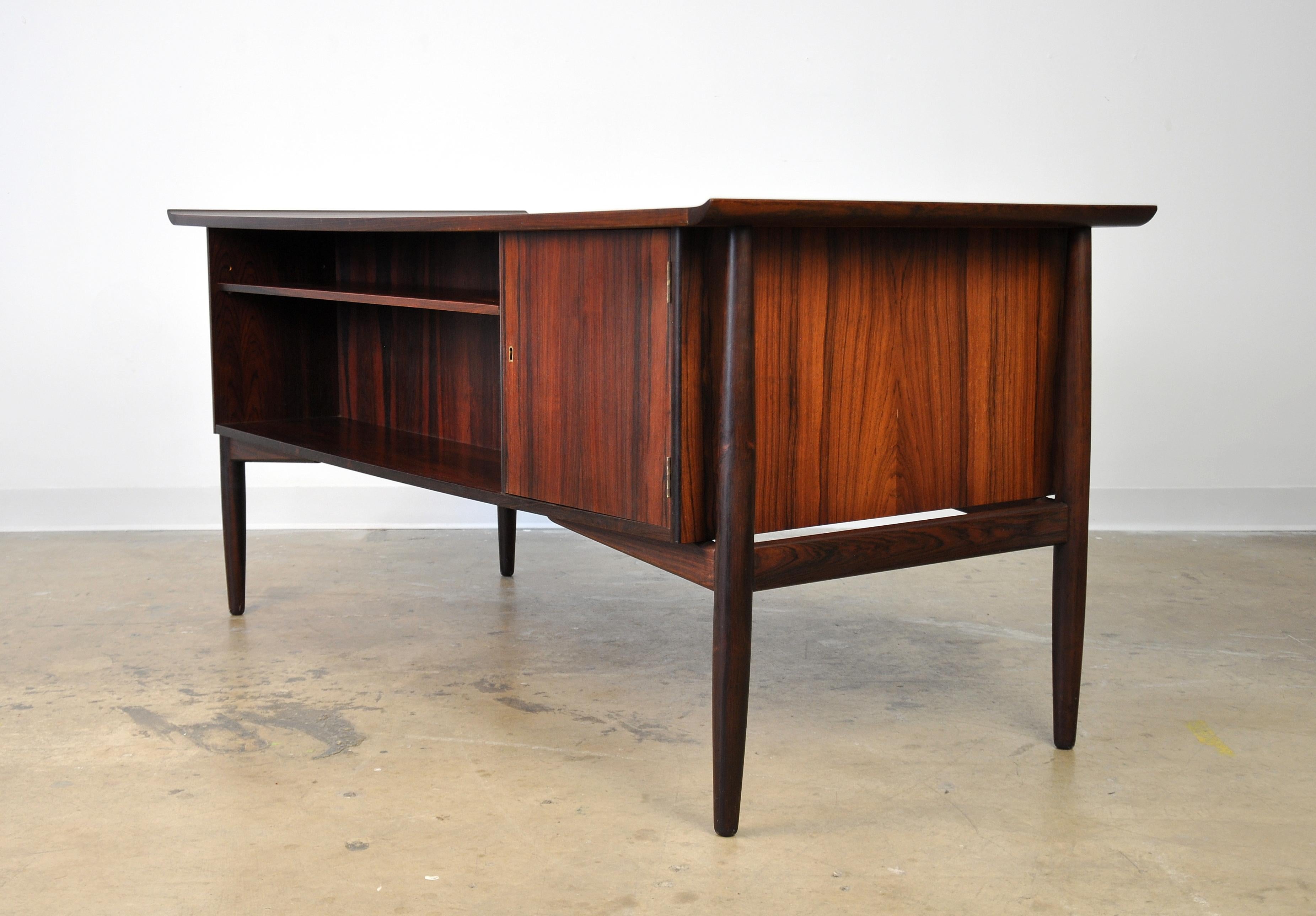 Maple H. P. Hansen Rosewood Desk