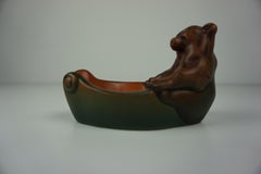 Danish Hand-Crafted Art Nouveau Ash Tray / Bowl by D. Boolsen for Ipsens Enke
