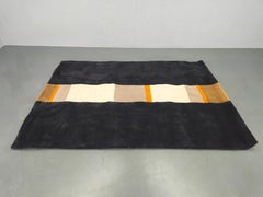 Danish Hand-Tufted Wool Rug by C. Olesen, Graphic Design, 1990s