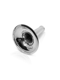 Bougeoirs danois en argent massif fabriqués à la main, taille moyenne