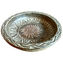 Danish Handmade Bornholm Ceramic Bowl, 1960s