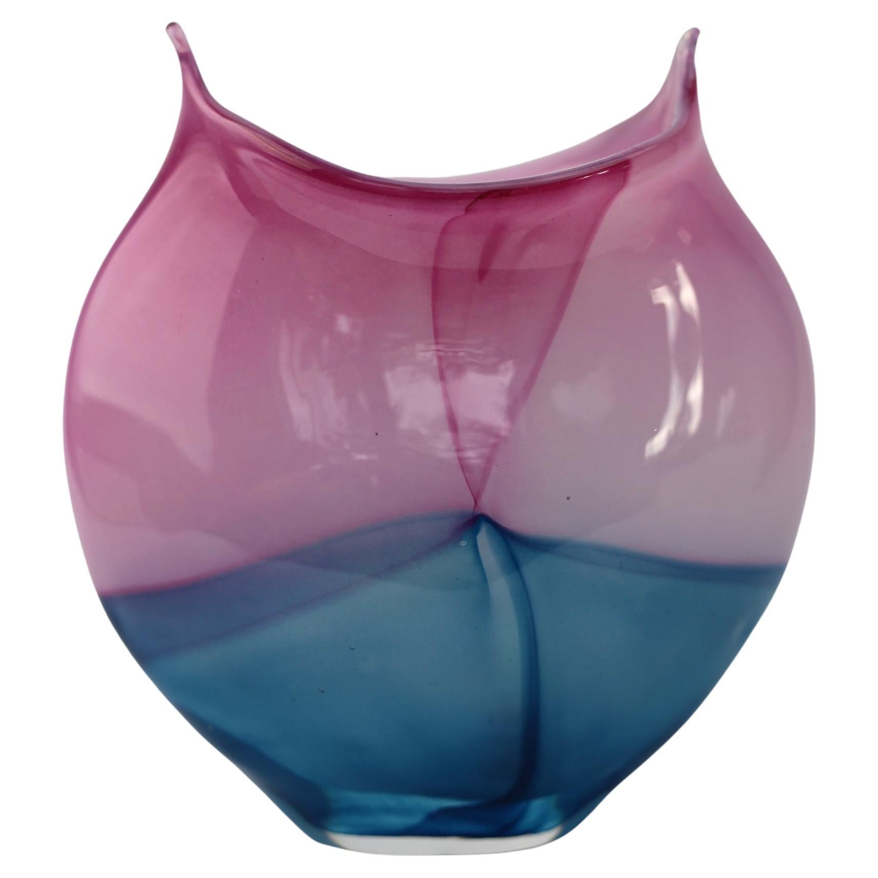 Handgefertigte Vase der skandinavischen Moderne aus der Mitte des Jahrhunderts von Per Rene Larsen im Angebot