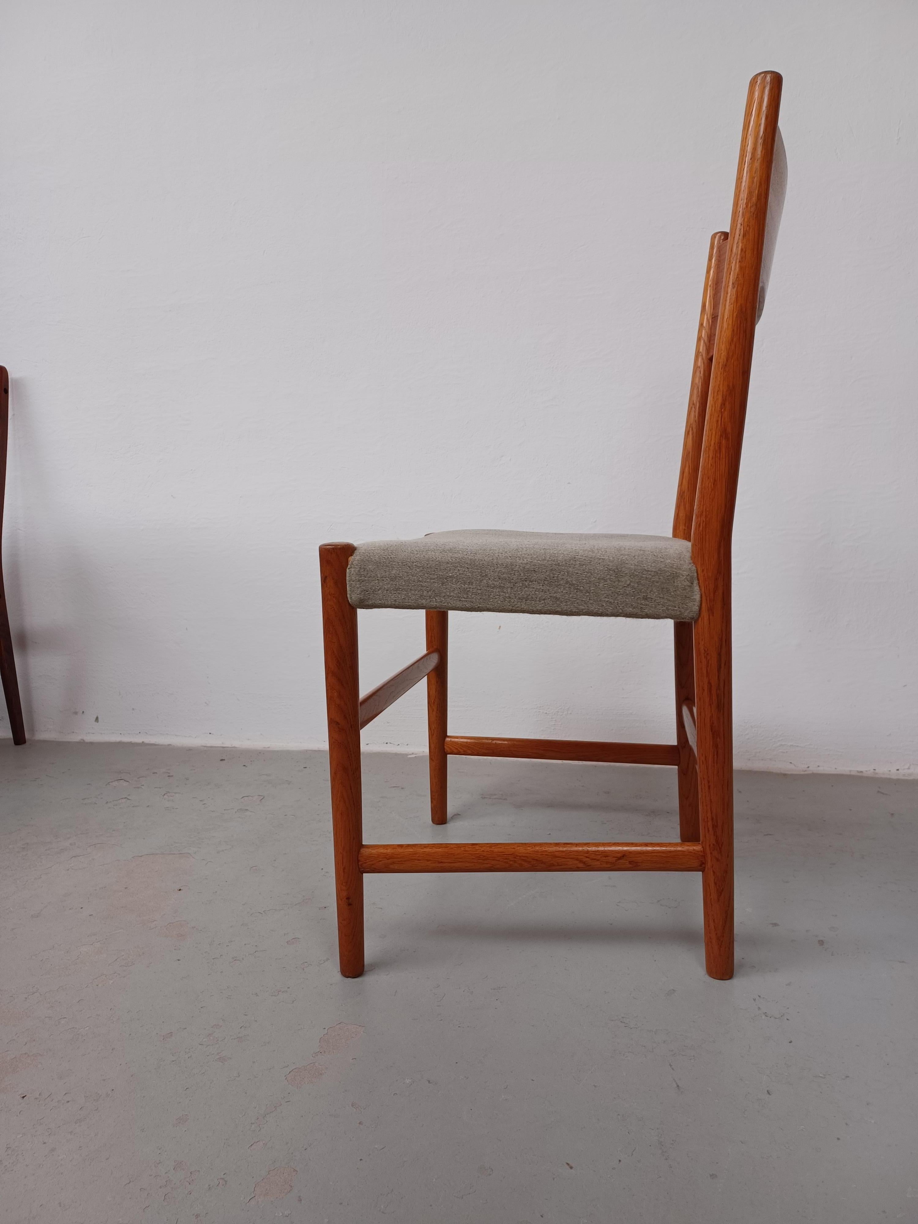 Mid-20th Century Danish Hans J. Wegner City Hall Oak Dining Chair For Sale