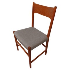 Danish Hans J. Wegner City Hall Oak Dining Chair