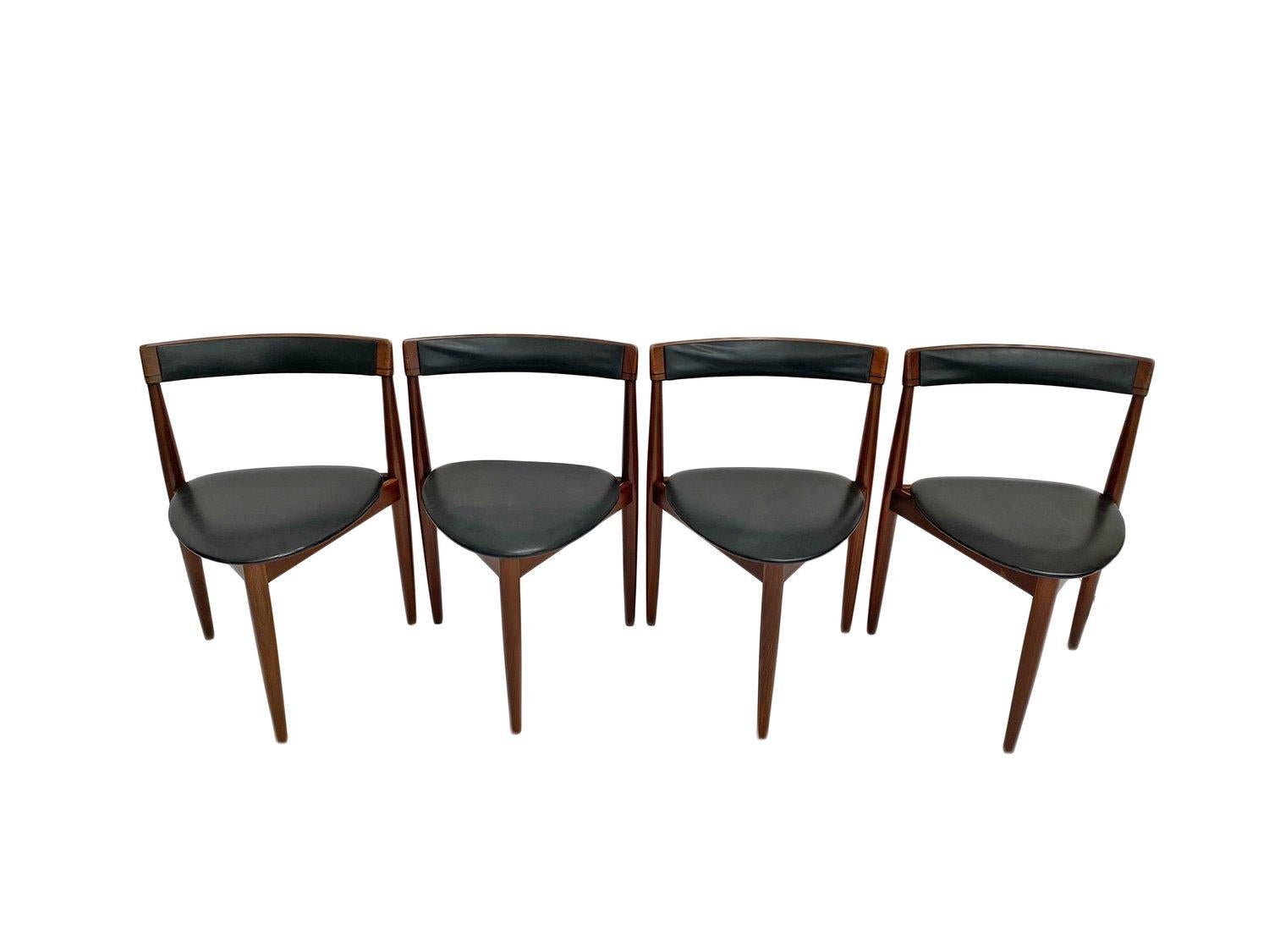 Danish Hans Olsen for Frem Røjle 'Roundette' Series Teak Dining Table and Chairs 3