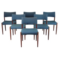 Danish Hardwood Dining Chair by Ejner Larsen & Aksel Bender-Madsen