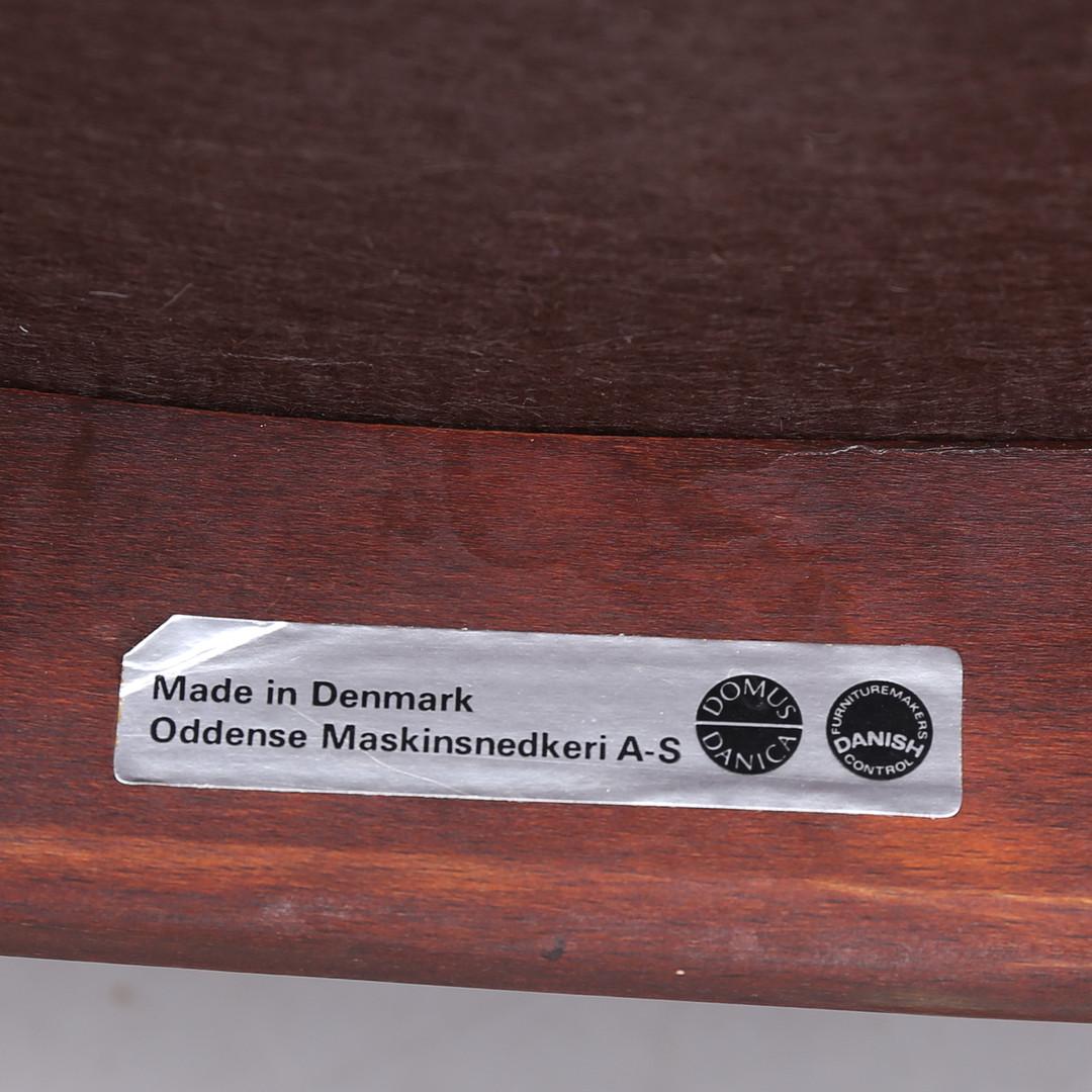 Dänische Esszimmerstühle aus Hartholz OD-49 von Erik Buch im Angebot 1