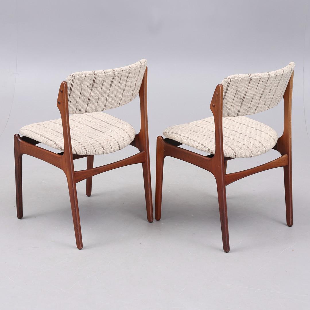 Danish Hardwood Dining Chairs OD-49 by Erik Buch For Sale 2