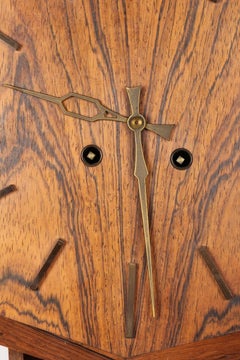 Danish Hardwood Wall Clock