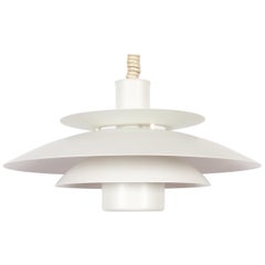 Danish Height Adjustable Ceiling Pendant by Form-Light, 1970s