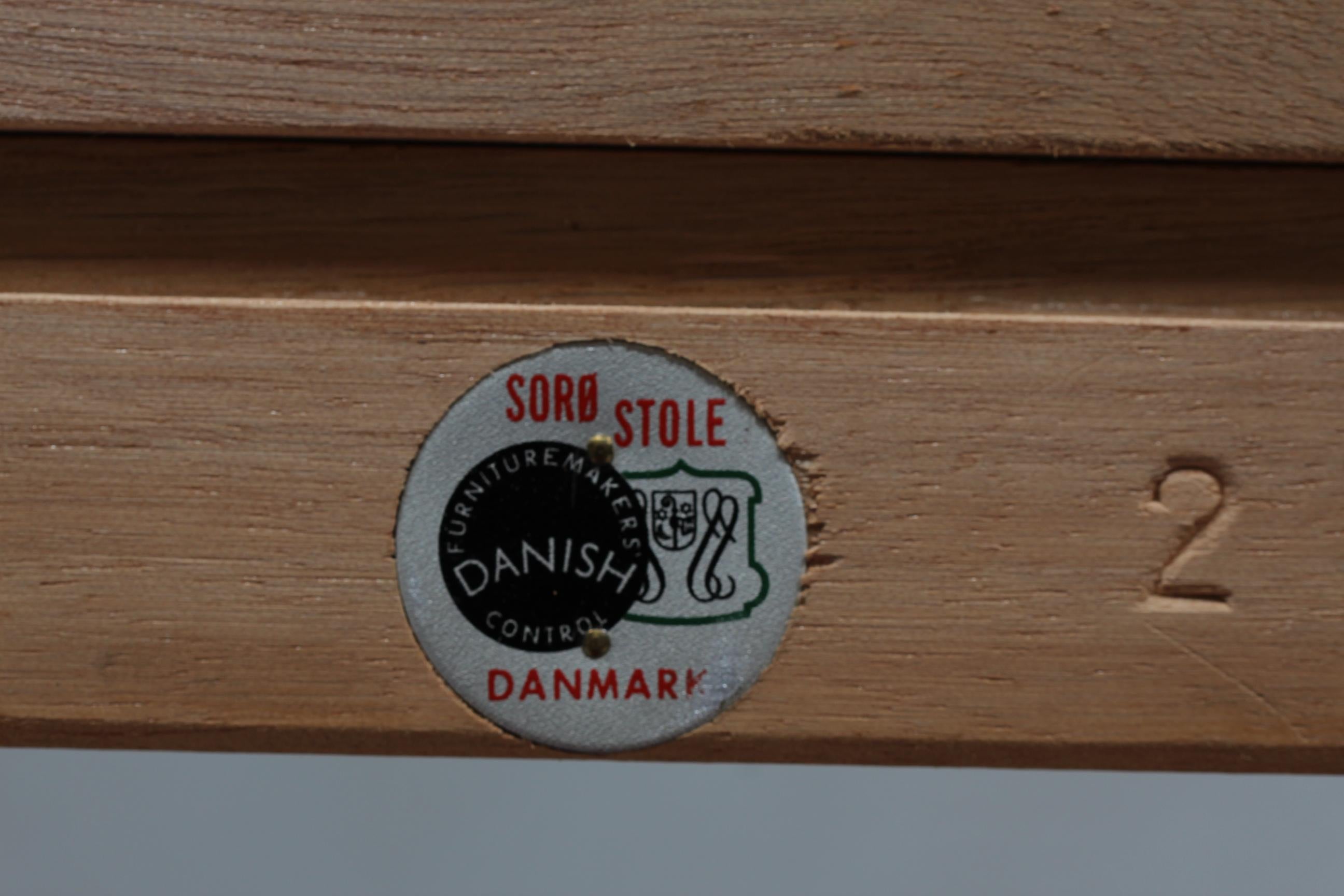 Danish Henning Kjærnulf Round Rosewood Dining Table Model 62 by Sorø Stolefabrik 4