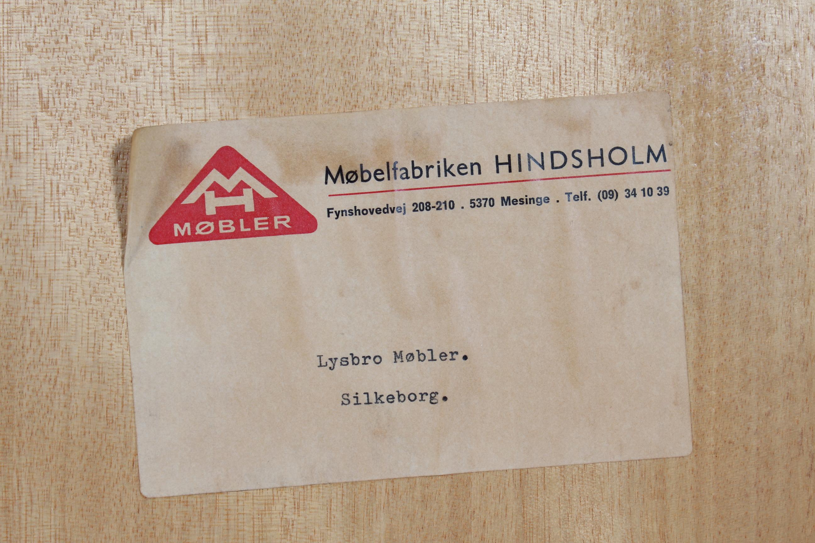 Dänischer Henning Kjærnulf Stil Schrank aus massiver Eiche 2 Glastüren + Schubladen 1970er im Angebot 5