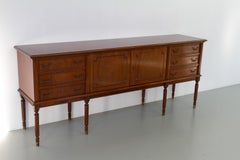 Danish Hepplewhite Mahogany Sideboard by Farre Møbelfabrik, 1970s.