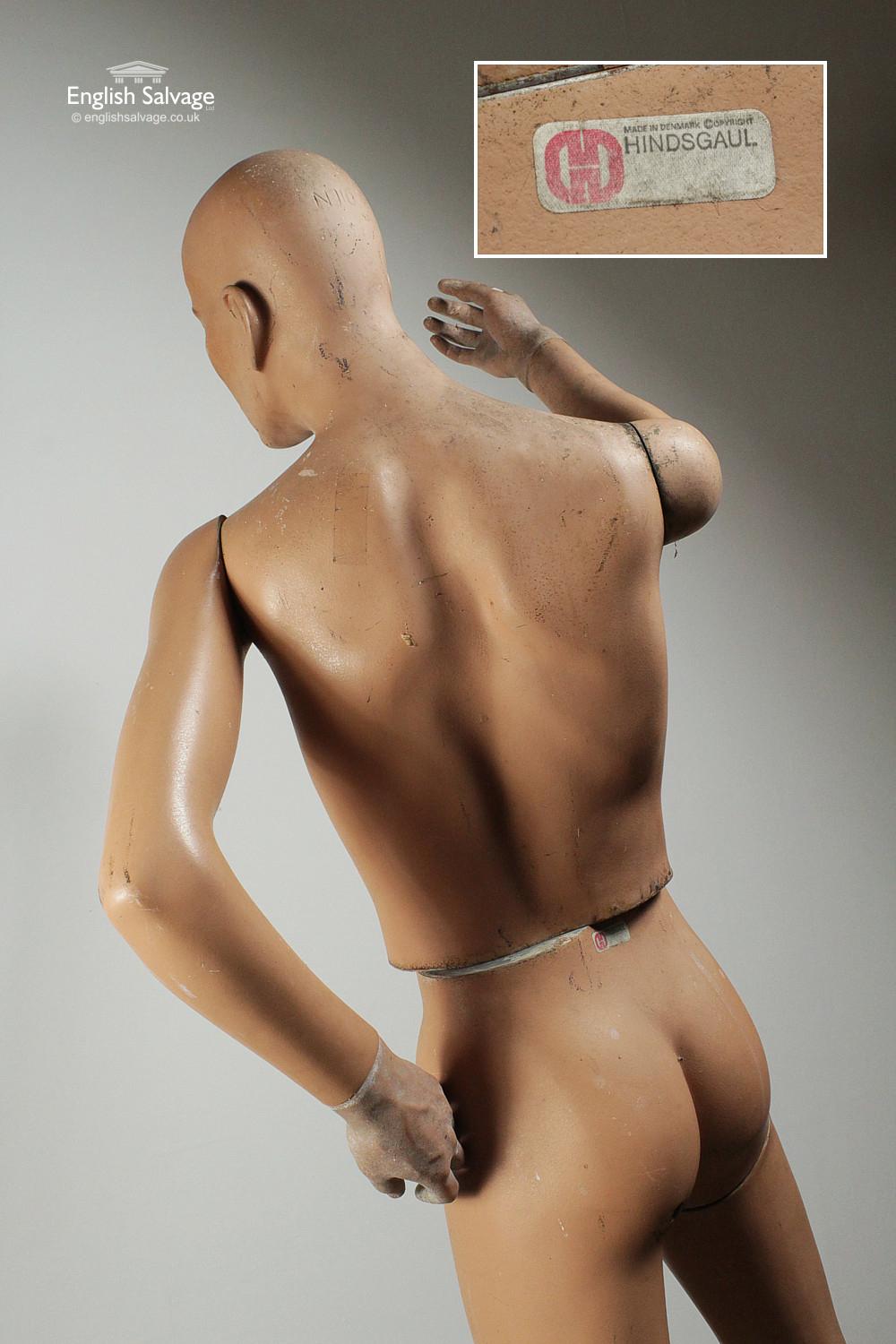 Européen Mannequin masculin rotatif danois Hindsgaul, 20ème siècle en vente