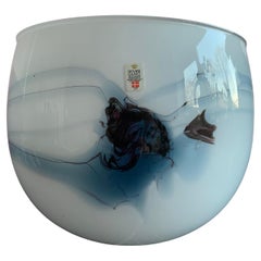 Danish Holmegaard Glass Cache Pot or Bowl