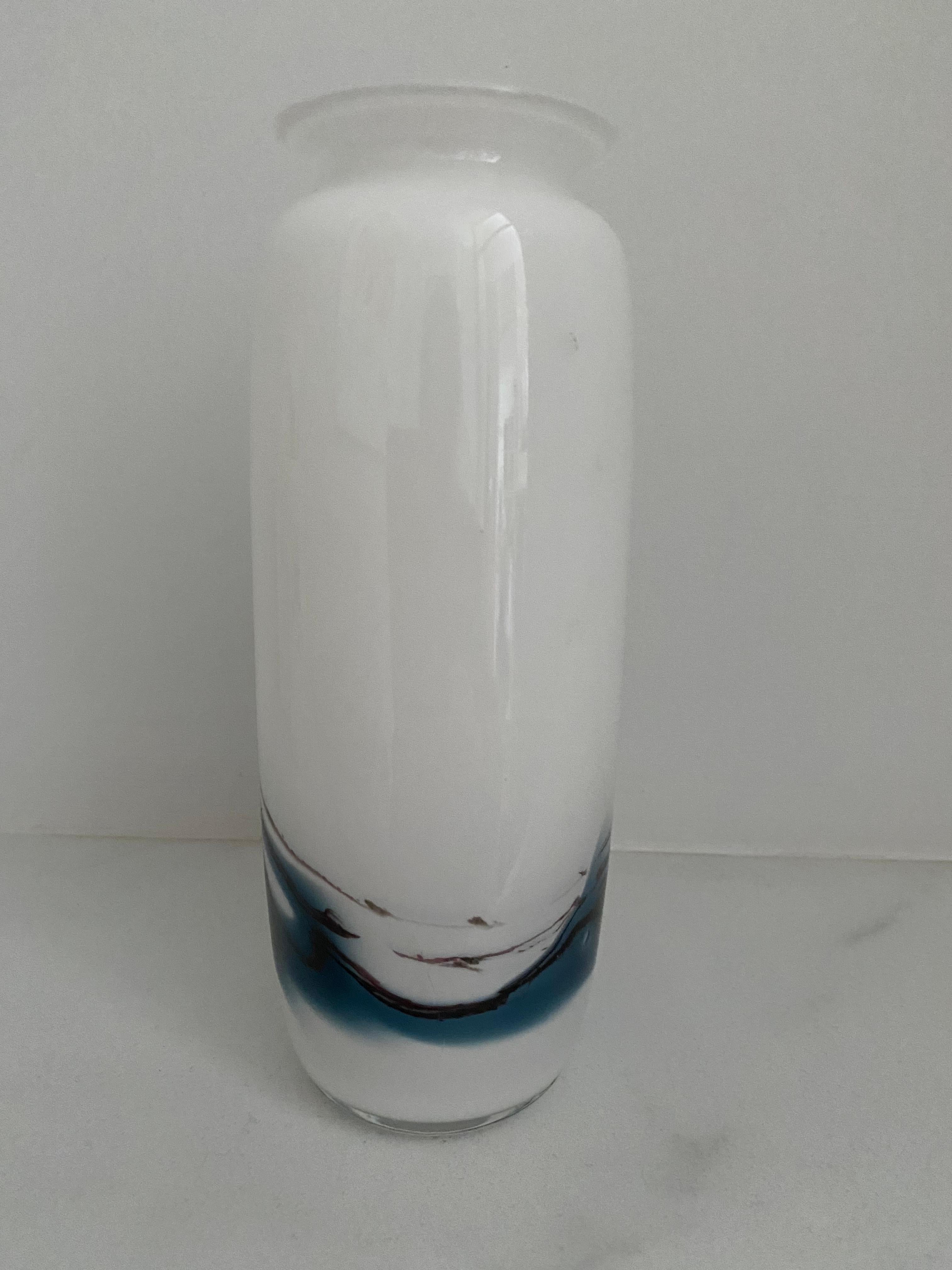 Vaso in vetro danese Holmegaard di Michael Bang In condizioni buone in vendita a Waddinxveen, ZH