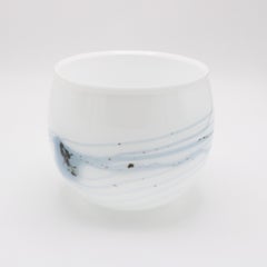 Danish Holmegaard Michael Bang Glass Cache Pot Denmark 1970