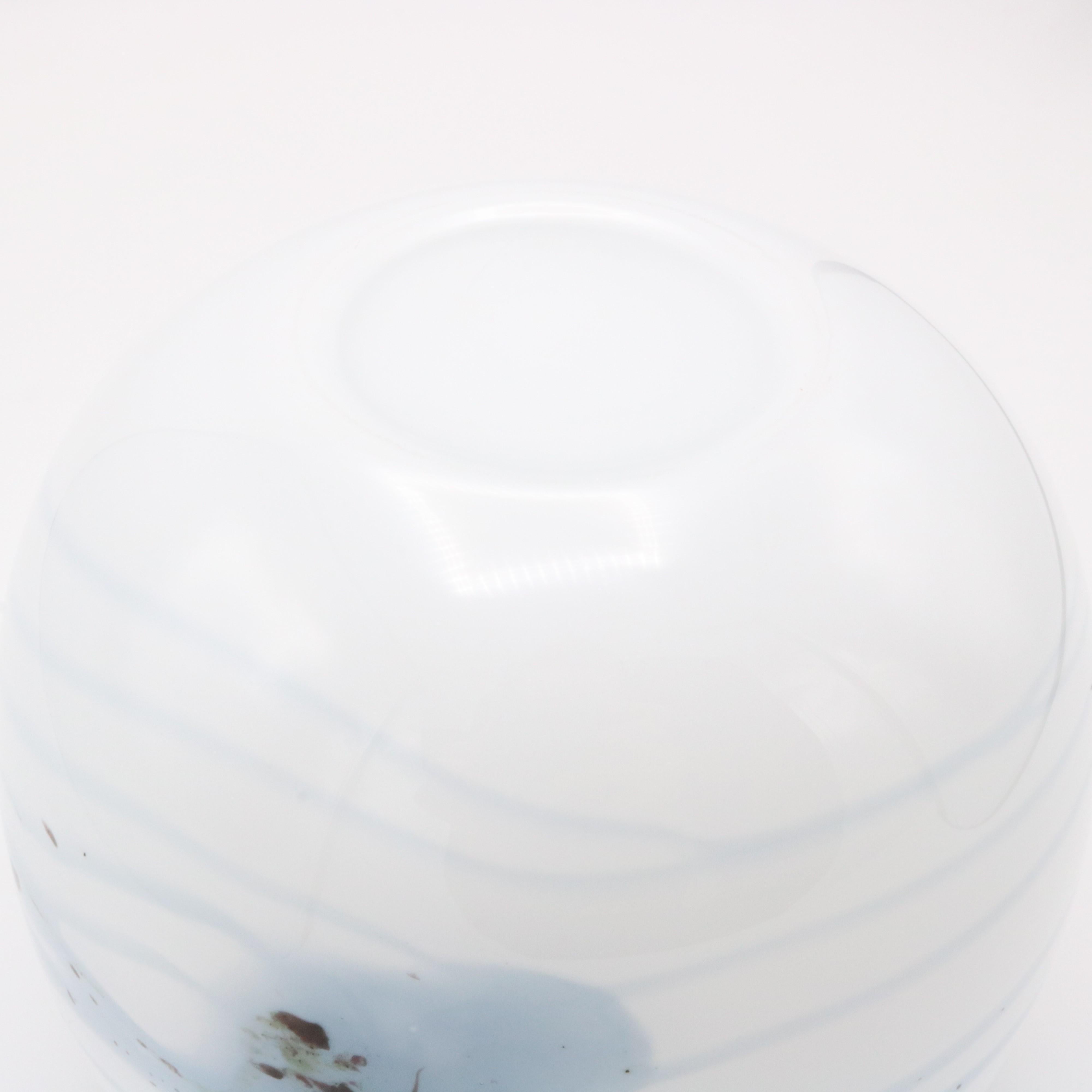 Danish Holmegaard Michael Bang Glass Cache Pot Denmark 1970 For Sale 2