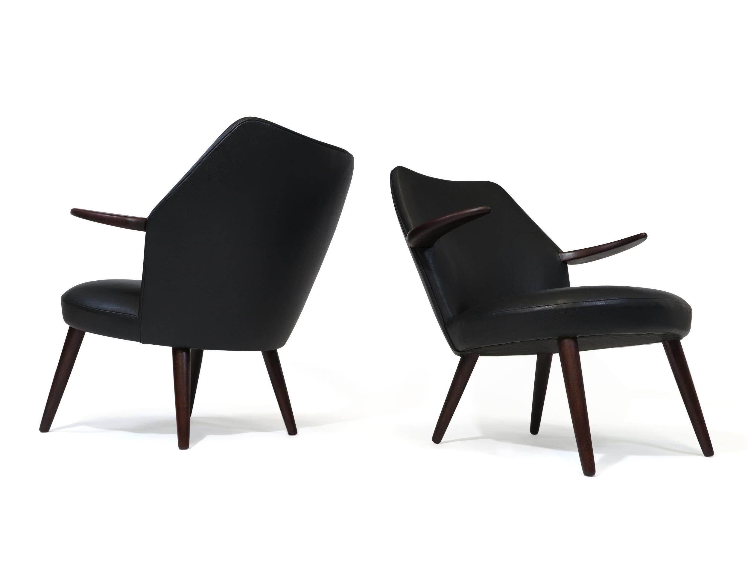 Danish Horn Lounge Chairs 3