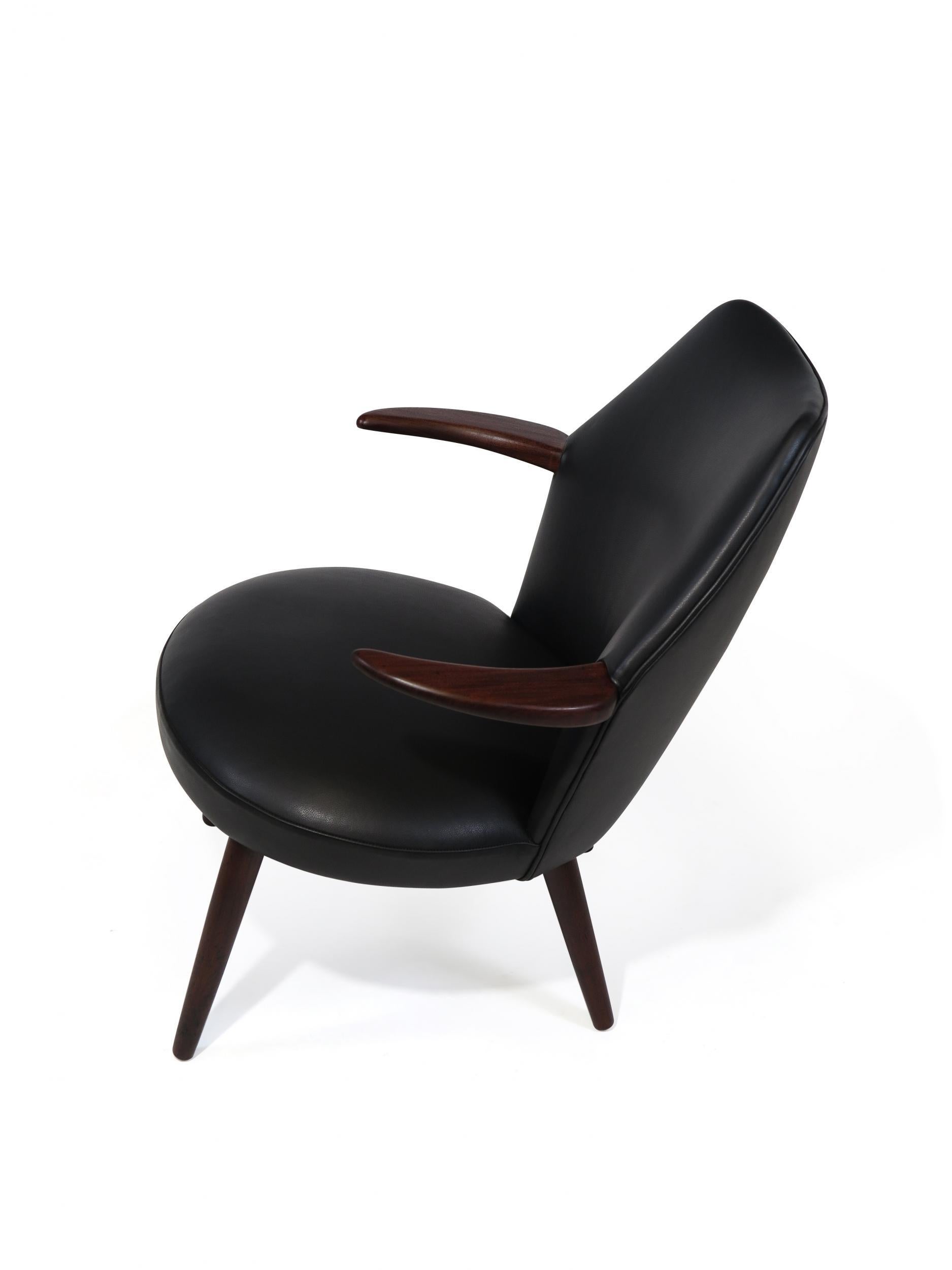 20th Century Danish Horn Lounge Chairs