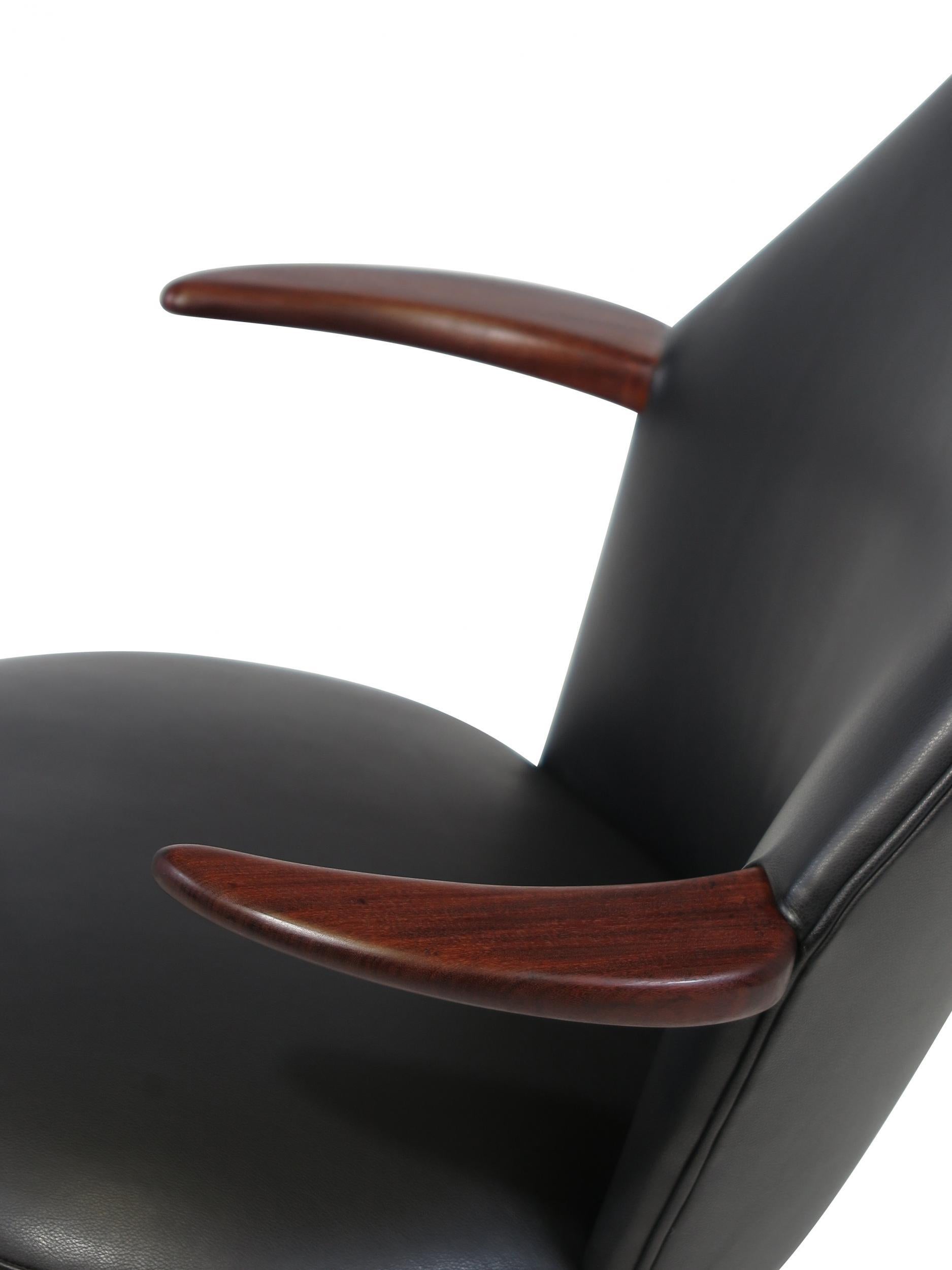 Teak Danish Horn Lounge Chairs