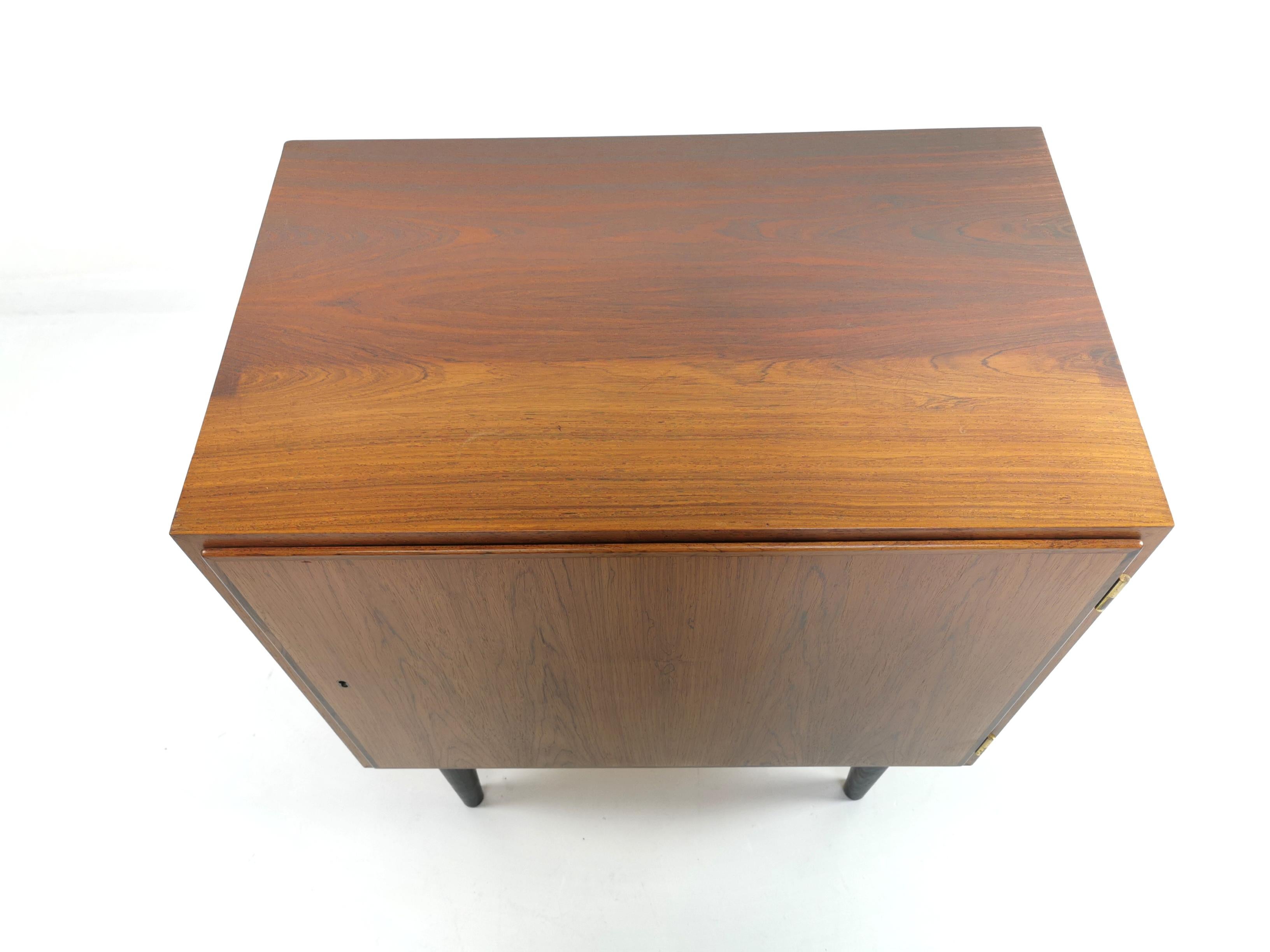 Danish Hundevad Rosewood Cabinet 1960s-1970s Midcentury Vintage 2