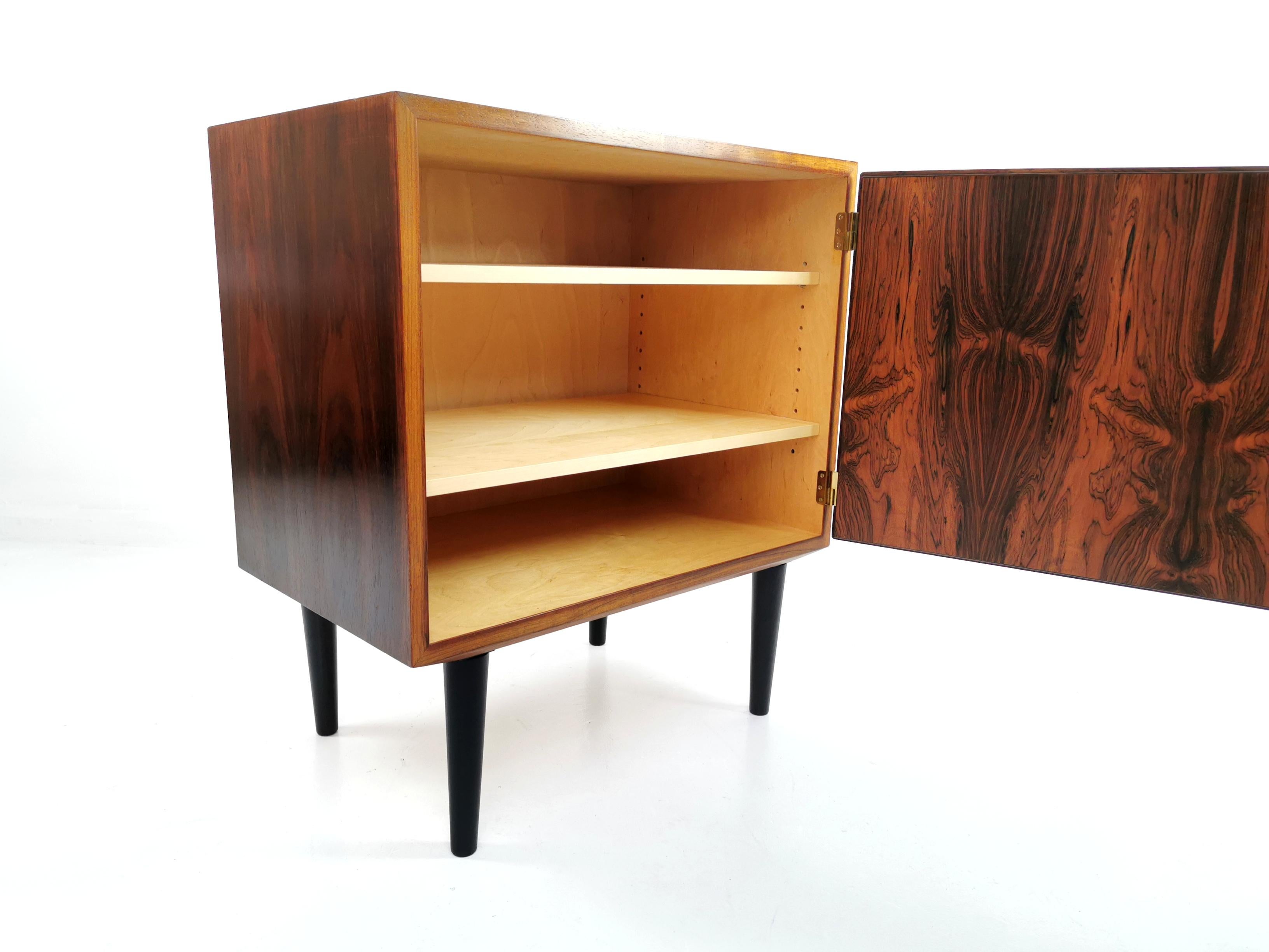 Danish Hundevad Rosewood Cabinet 1960s-1970s Midcentury Vintage 3