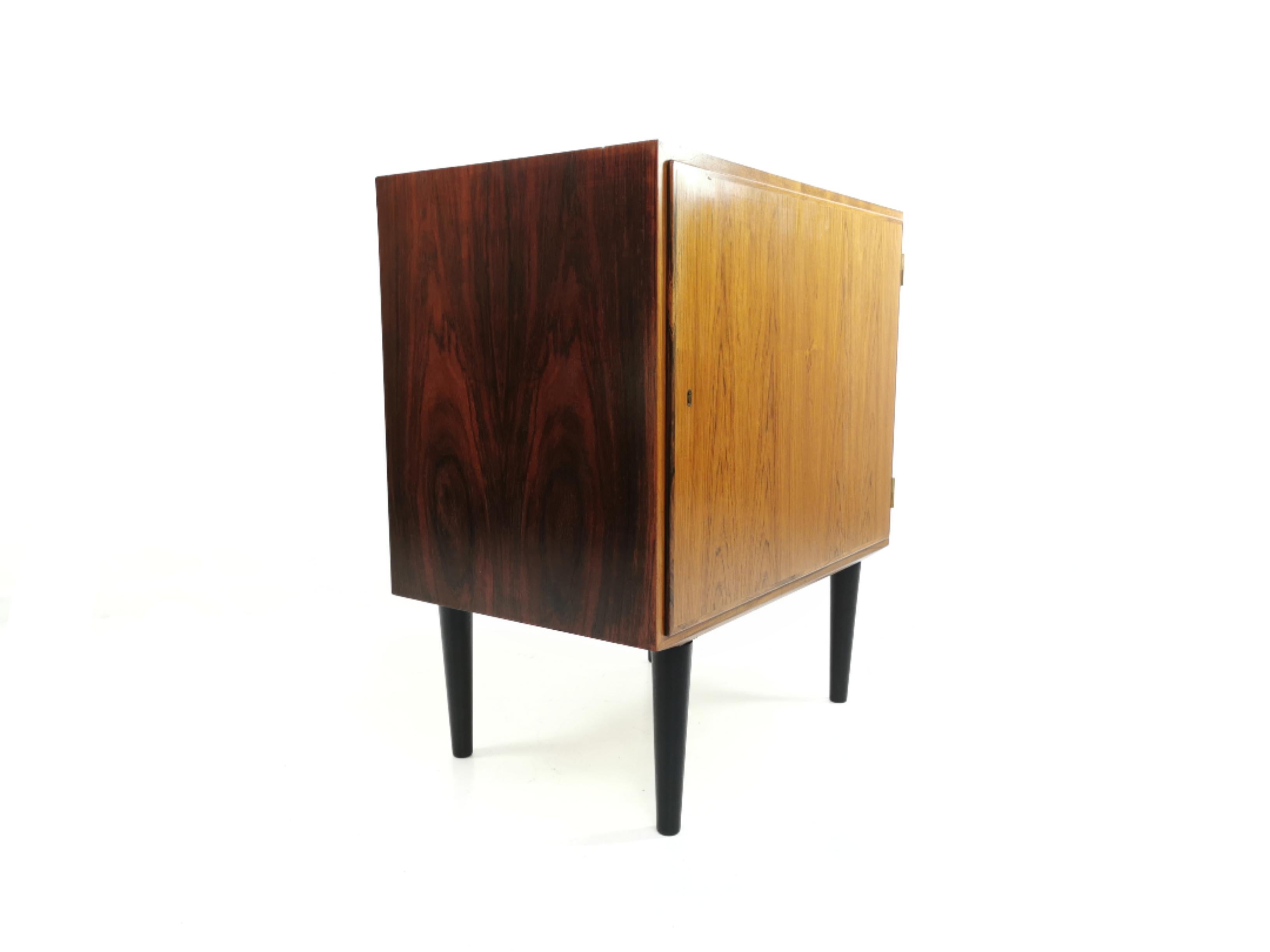 Danish Hundevad Rosewood Cabinet 1960s-1970s Midcentury Vintage 4
