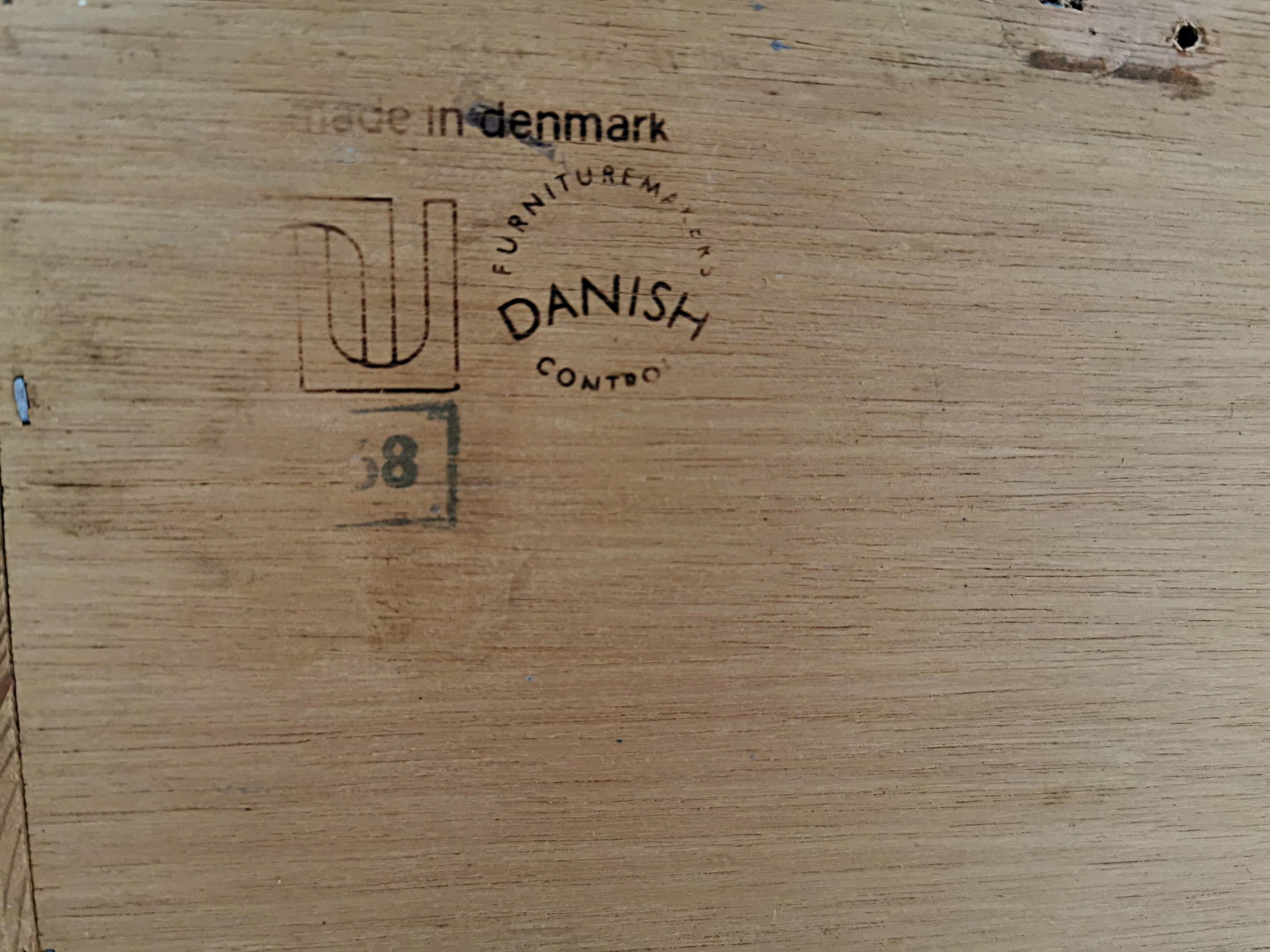 Dänische Hundevad Sideboard Schrank Media Unit 1960er Midcentury Vintage 3