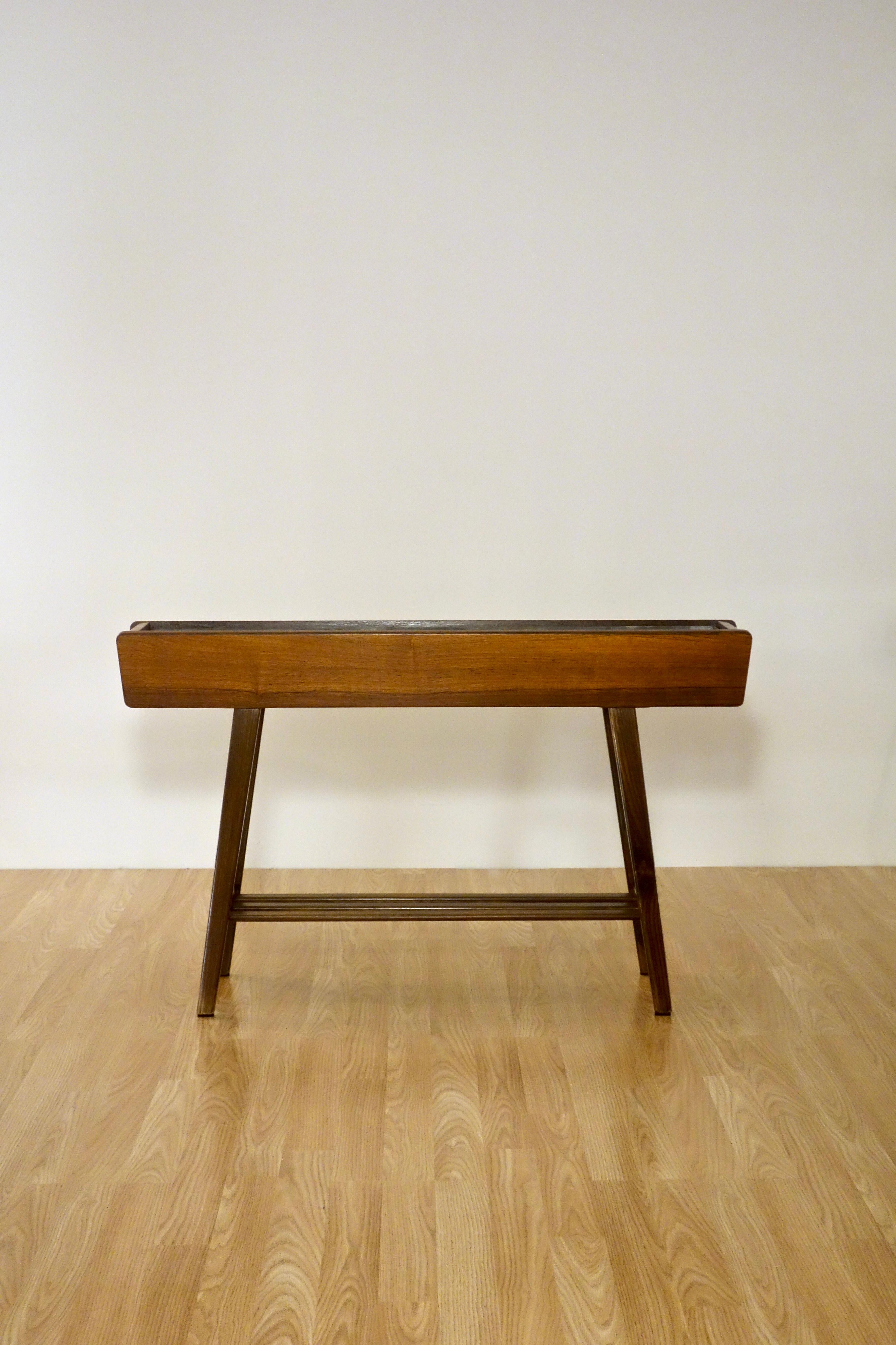 Oiled Danish Indoor Planter Rosewood by Brdr Dalsaargd for Illum Bolighus 1960s For Sale