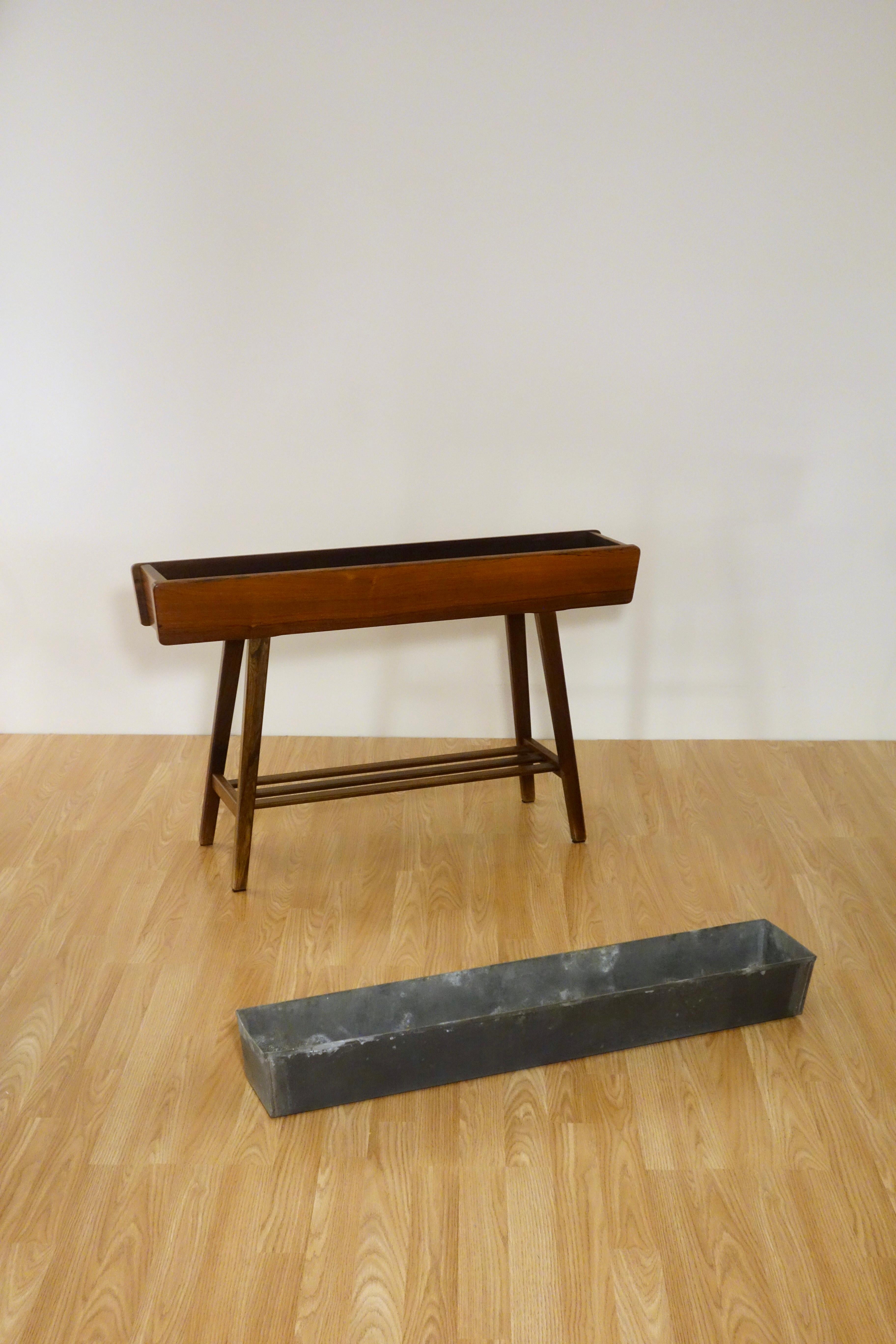 Danish Indoor Planter Rosewood by Brdr Dalsaargd for Illum Bolighus 1960s For Sale 1